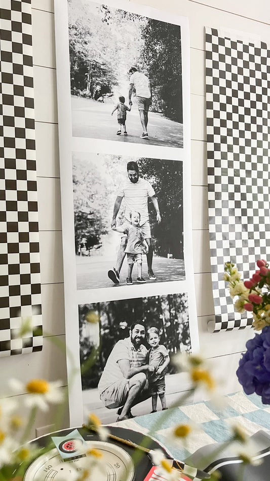 Large Scale Instant Camera Art | DIY Craft Template