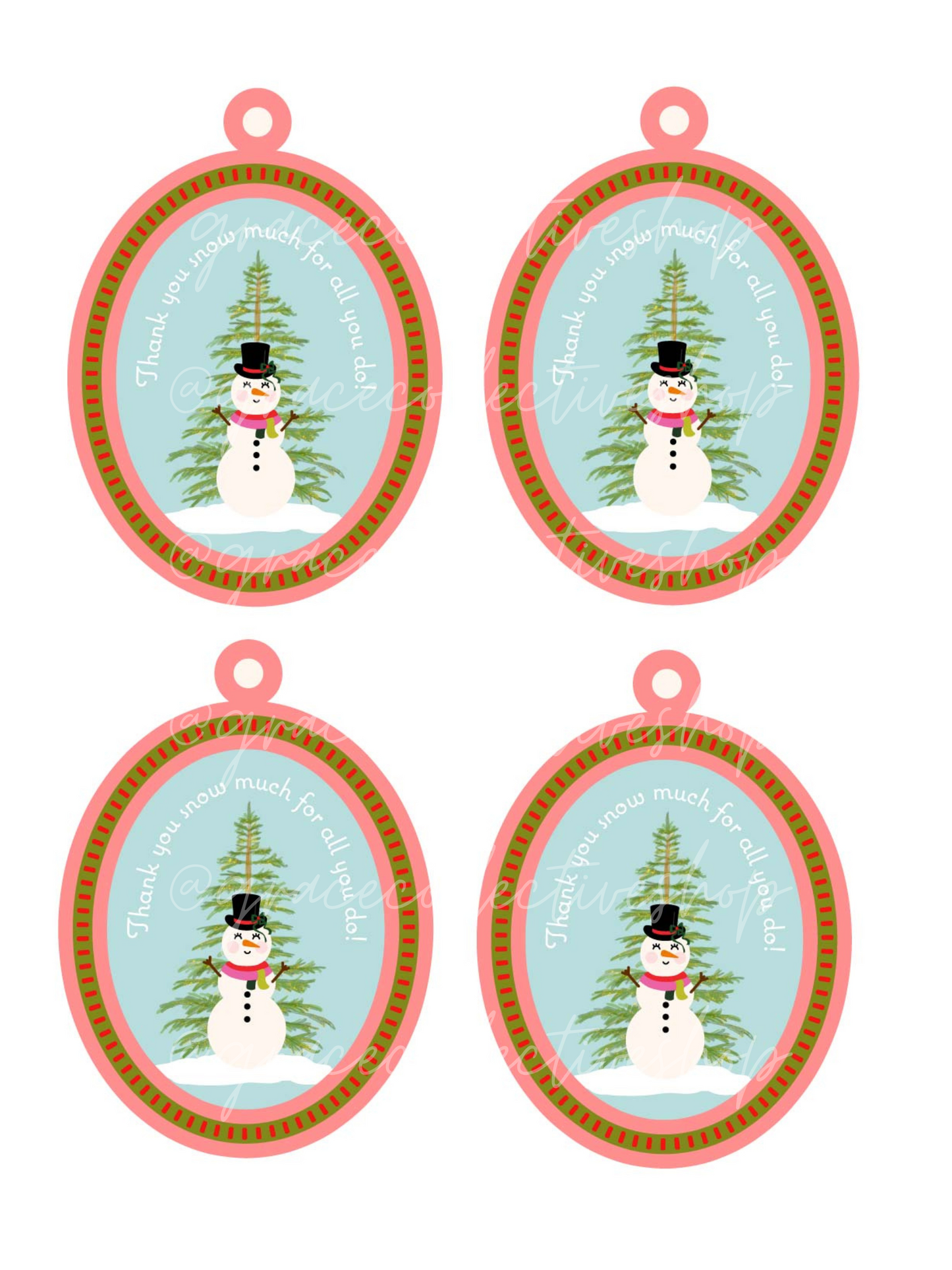 Merry Teachmas Christmas Tags for Teachers and Staff | Printable Set