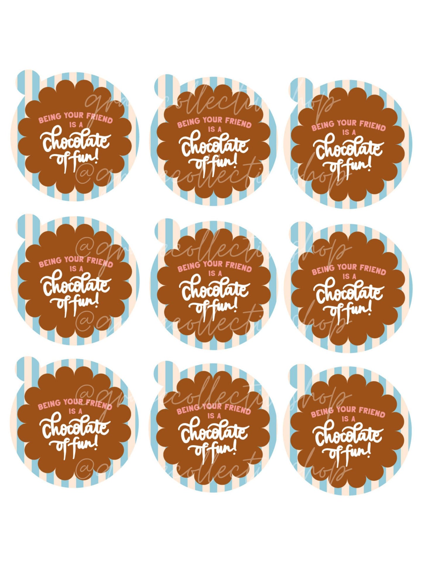 Easter Tags + Flags 24| Printable Set