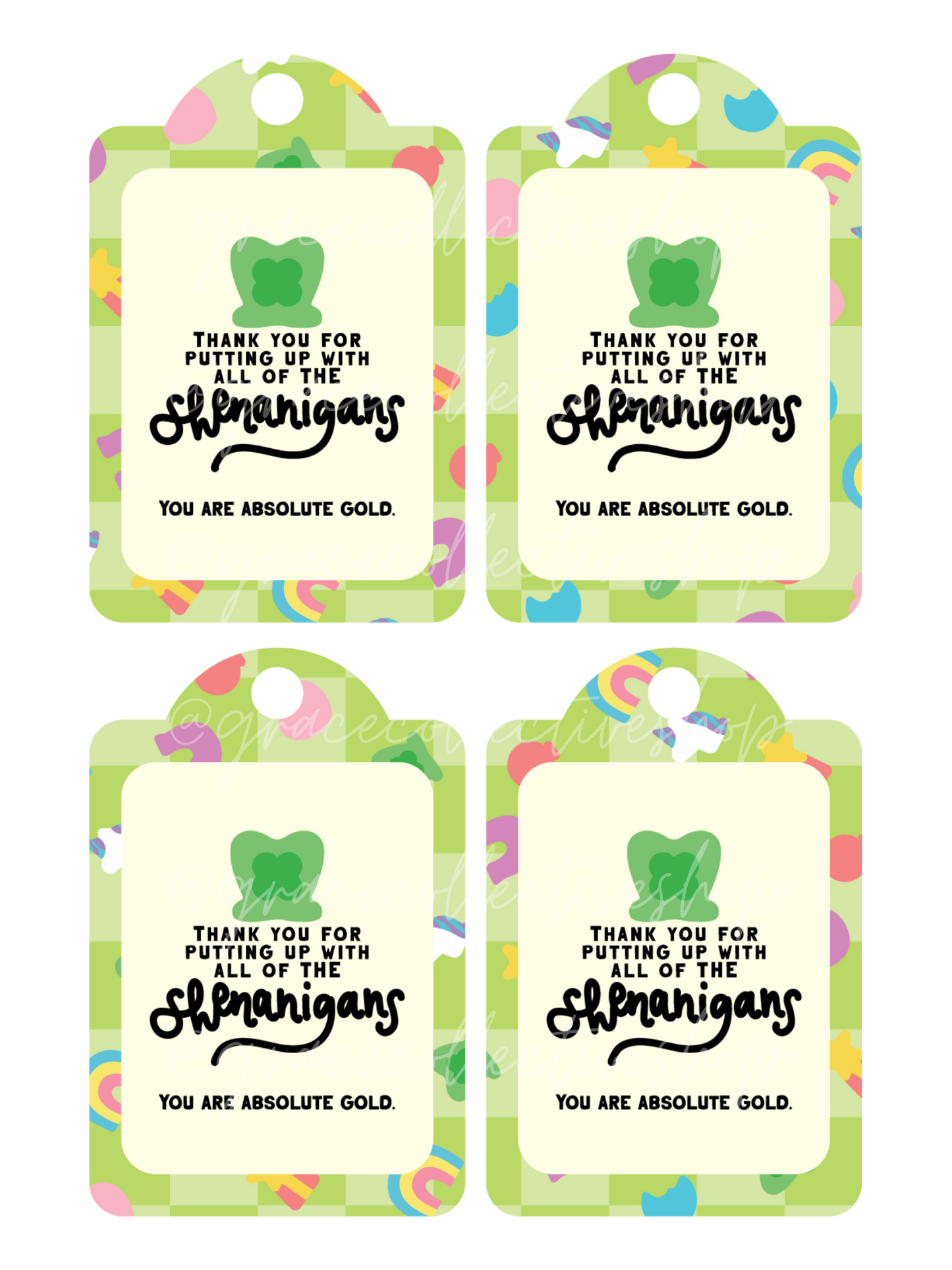 Lucky + Charmed | Printable Party Set
