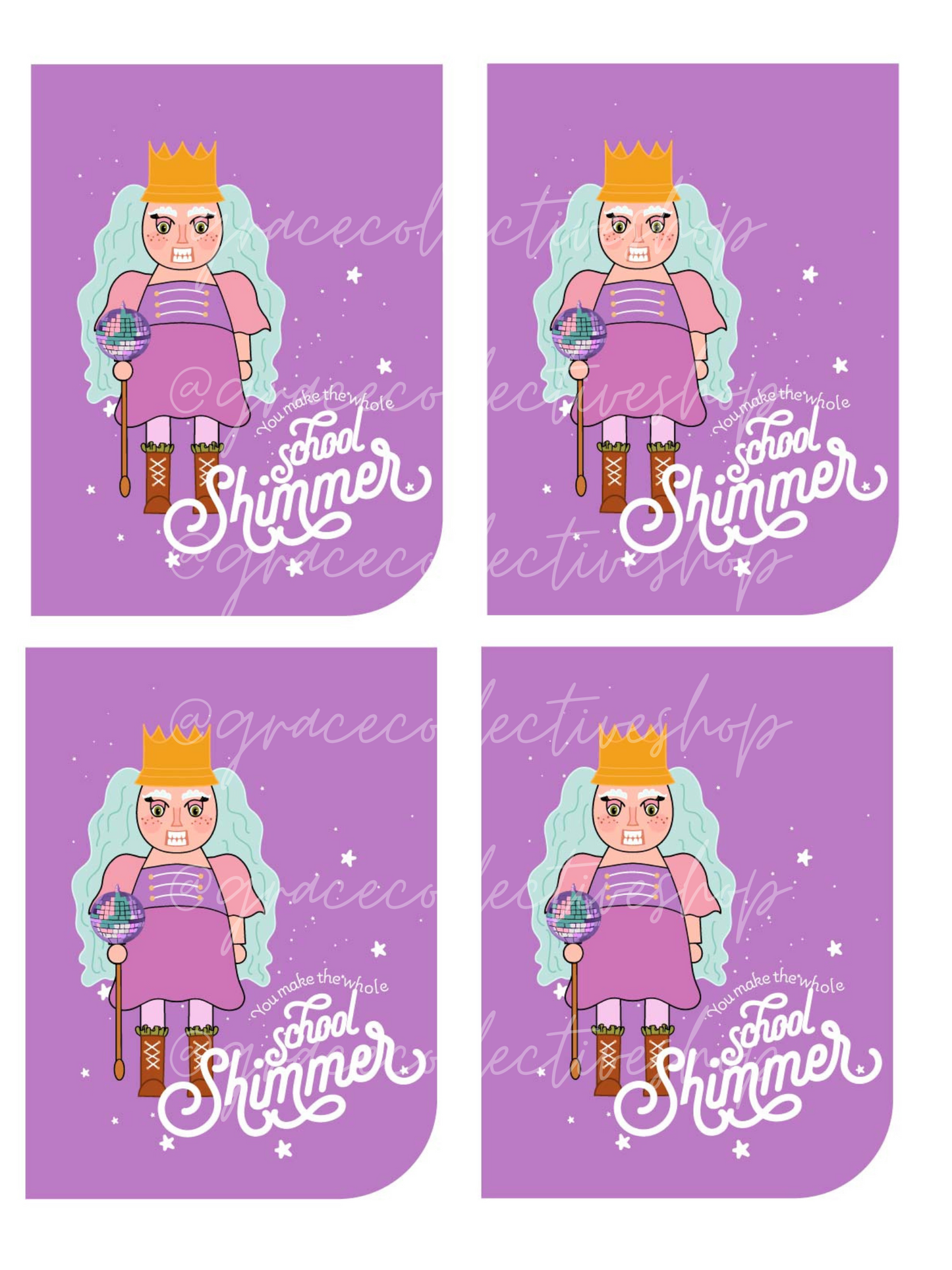 Merry Teachmas Christmas Tags for Teachers and Staff | Printable Set