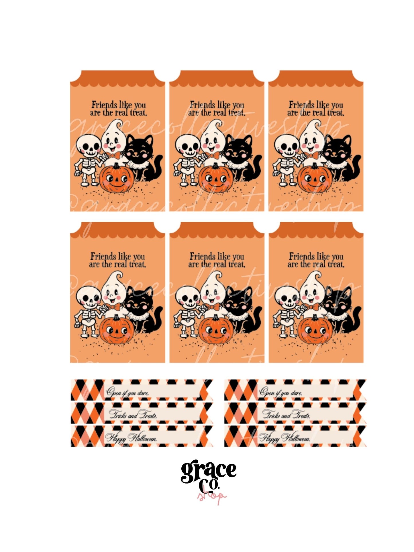 Vintage Nostalgia Halloween | Printable Party Set