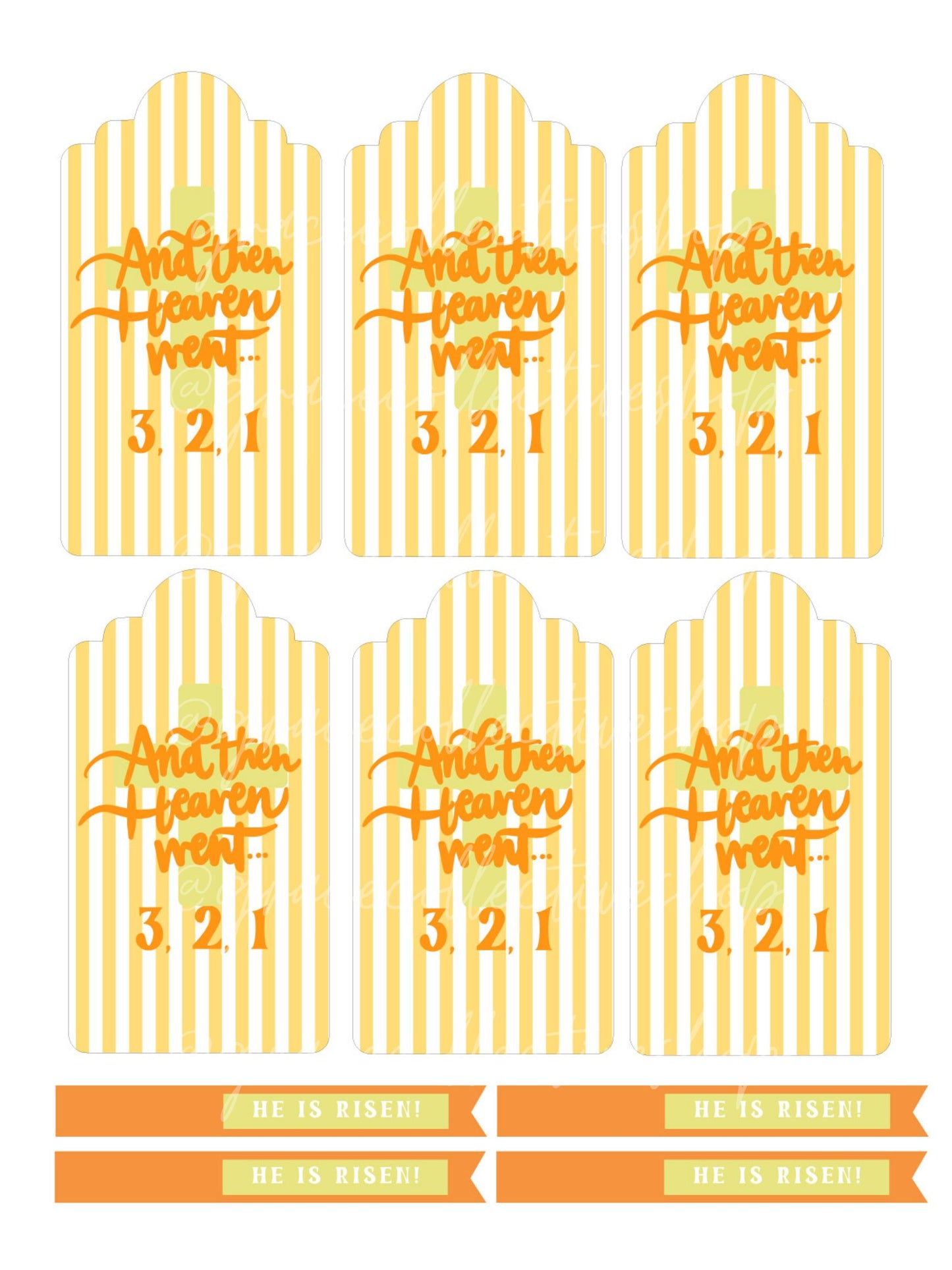 Easter Tags + Flags 24| Printable Set