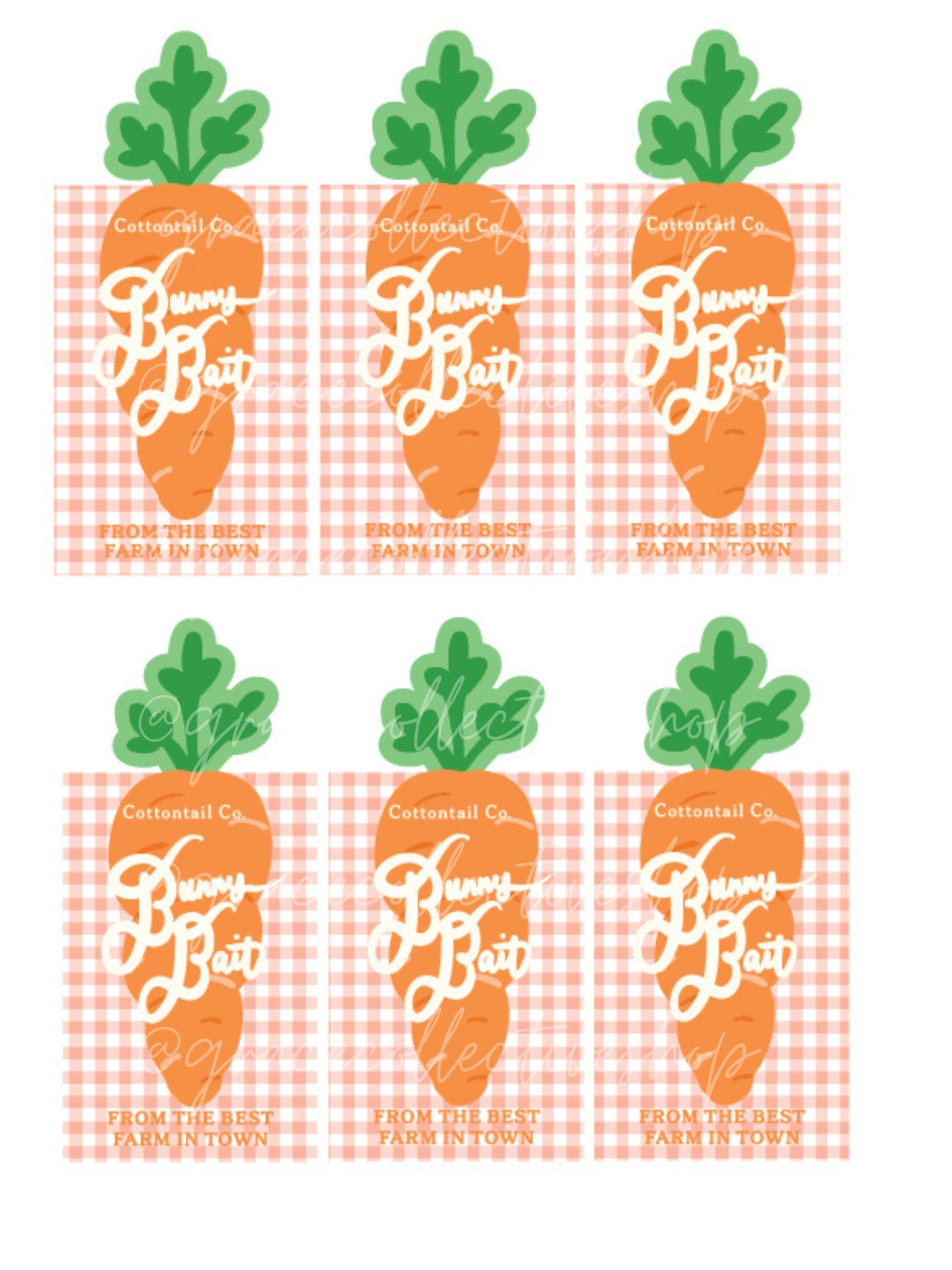 Easter Cottage Tags + Pennant Flags 25 | Printable Set