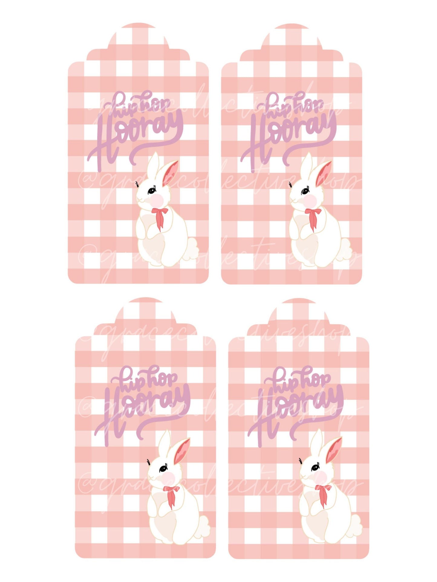 Easter Tags + Flags 24| Printable Set