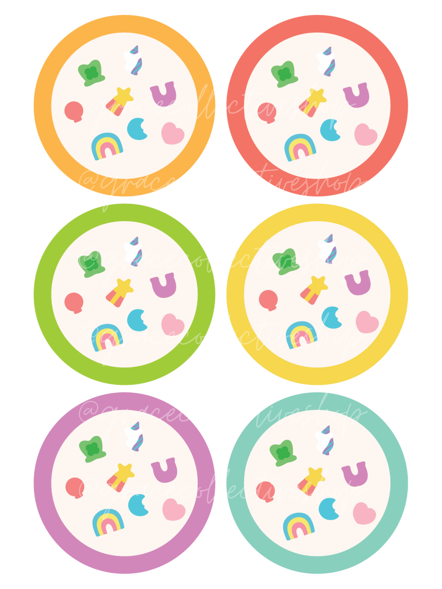 Lucky + Charmed | Printable Party Set