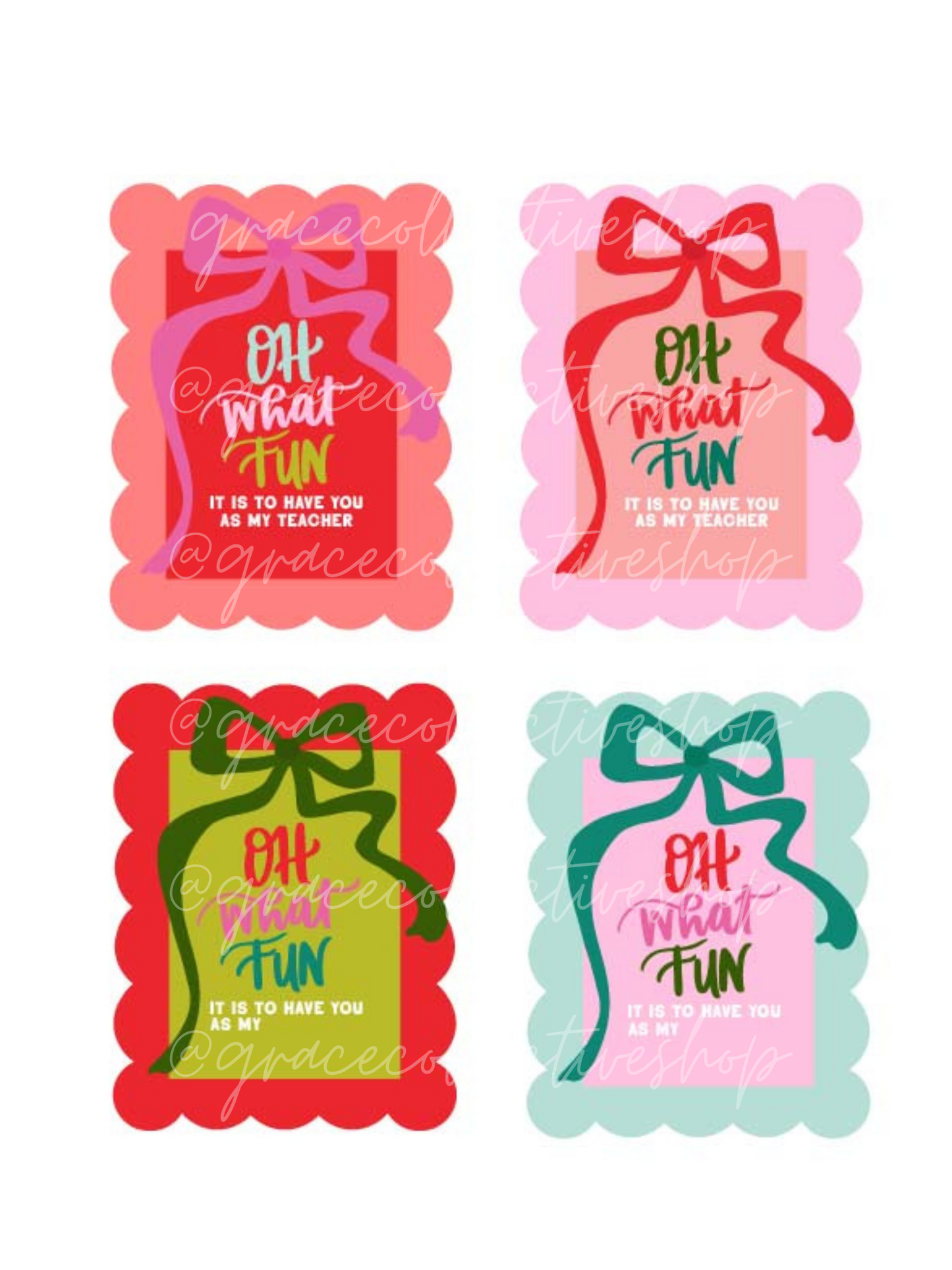 Merry + Bright | Christmas Printable Party Set