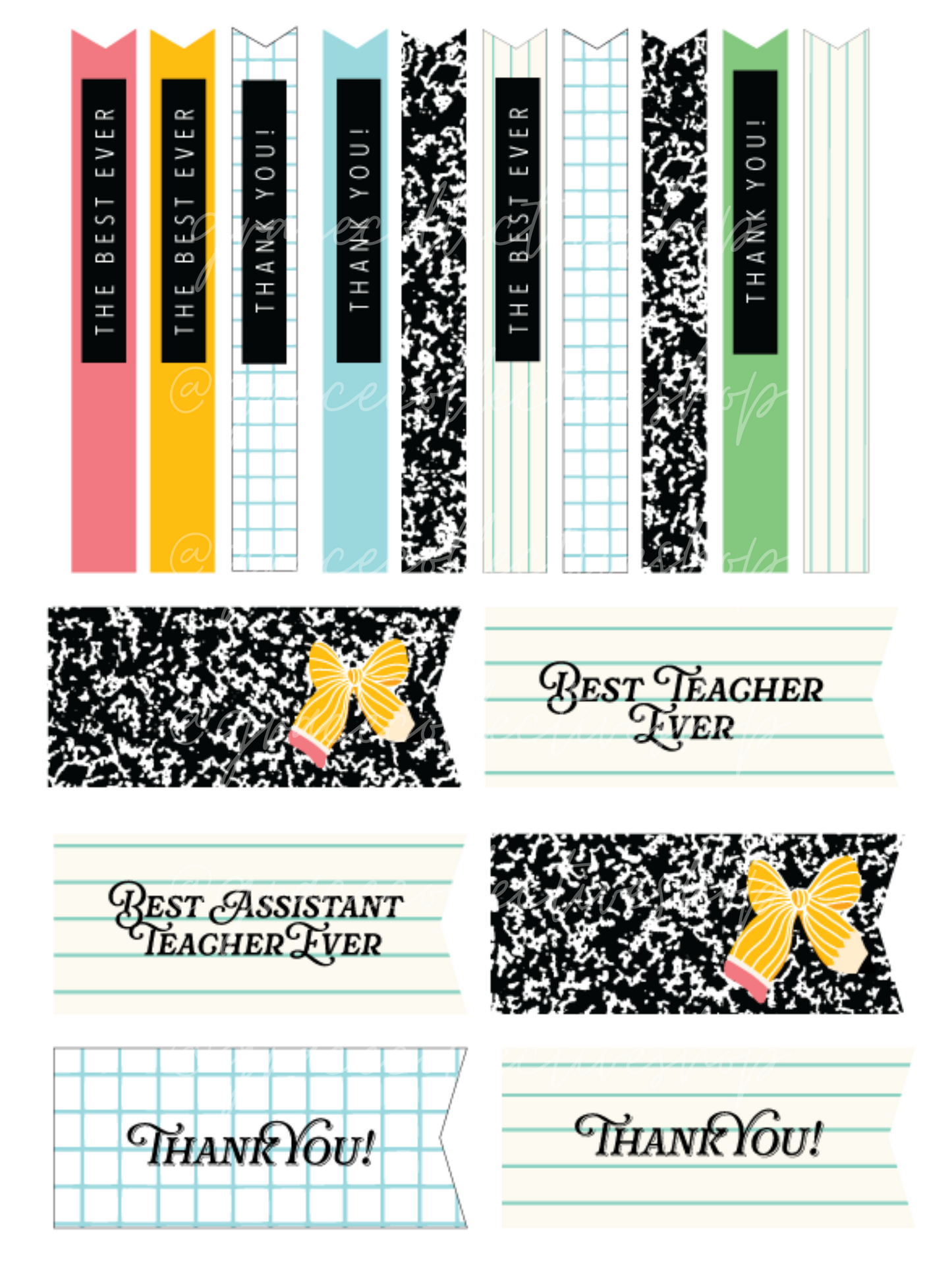 Teacher's Appreciation 24 | Activity Set