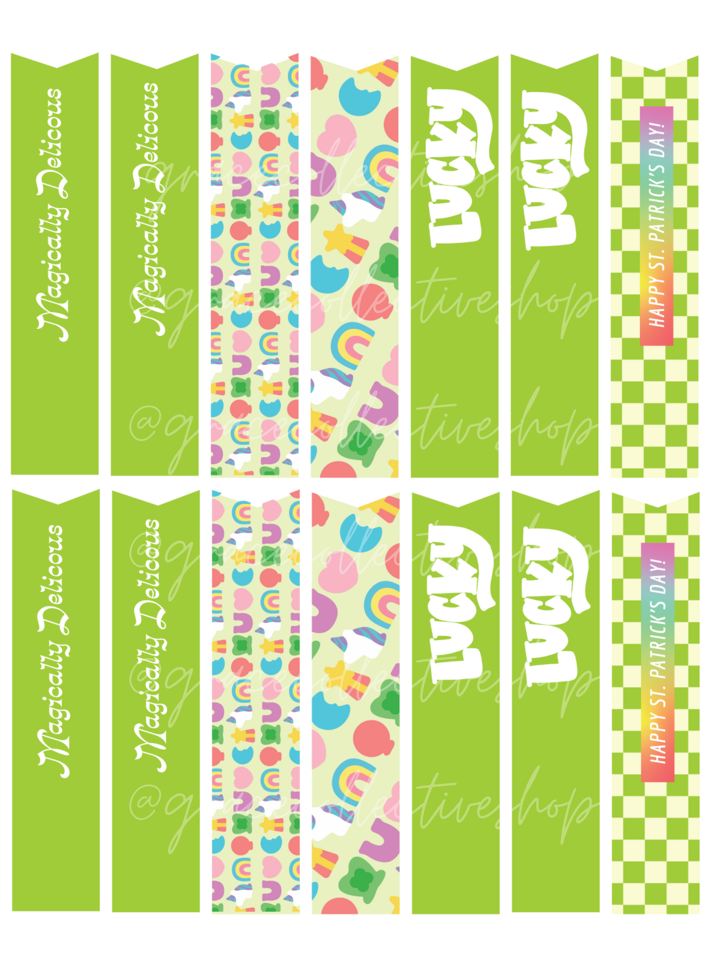 Lucky + Charmed | Printable Party Set