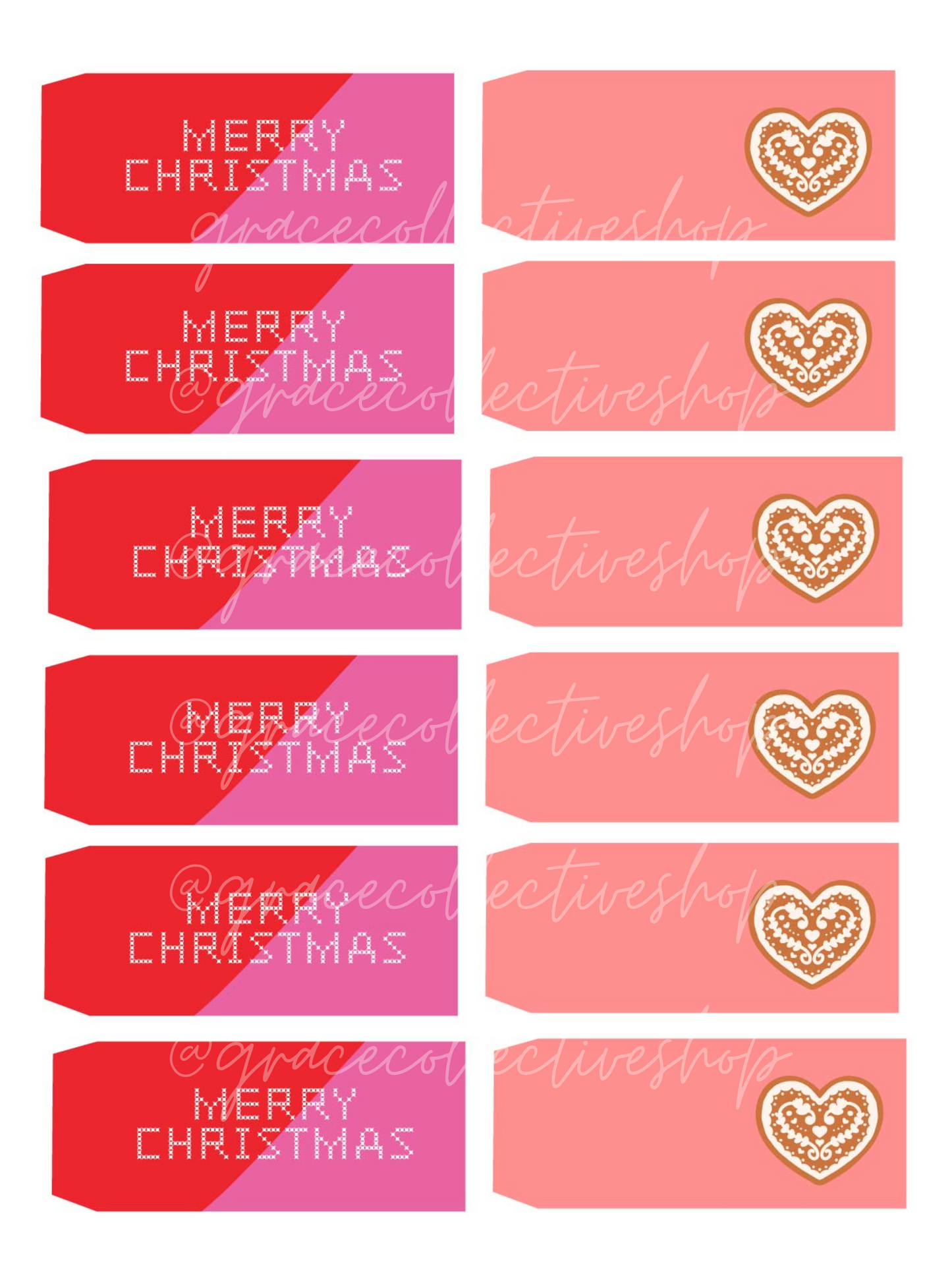 Merry Teachmas Christmas Tags for Teachers and Staff | Printable Set