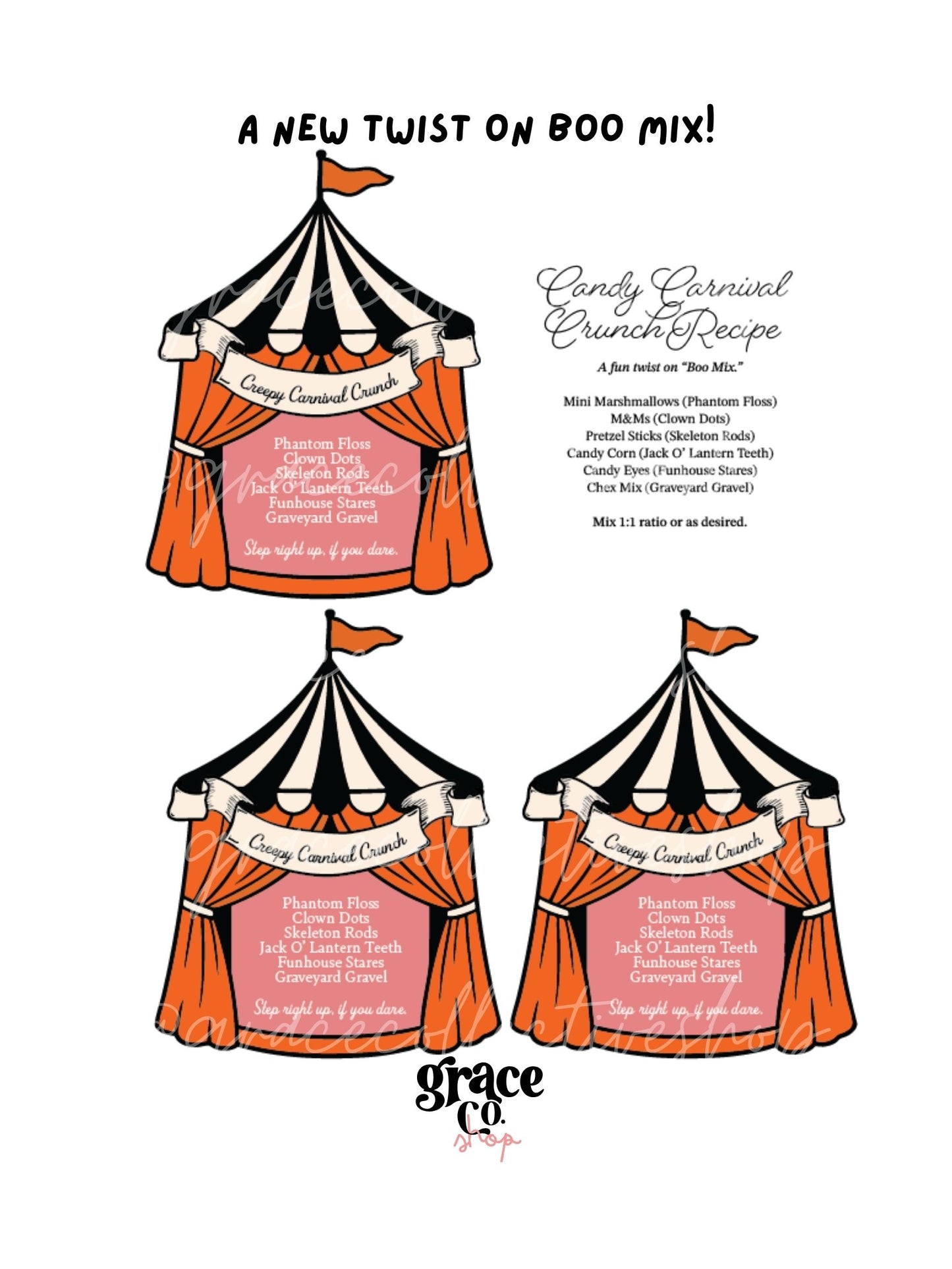 Vintage Nostalgia Halloween | Printable Party Set