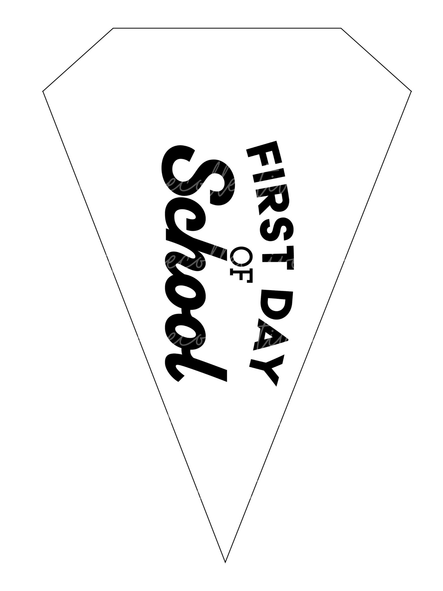 Bold Back to School | Printable Party Set