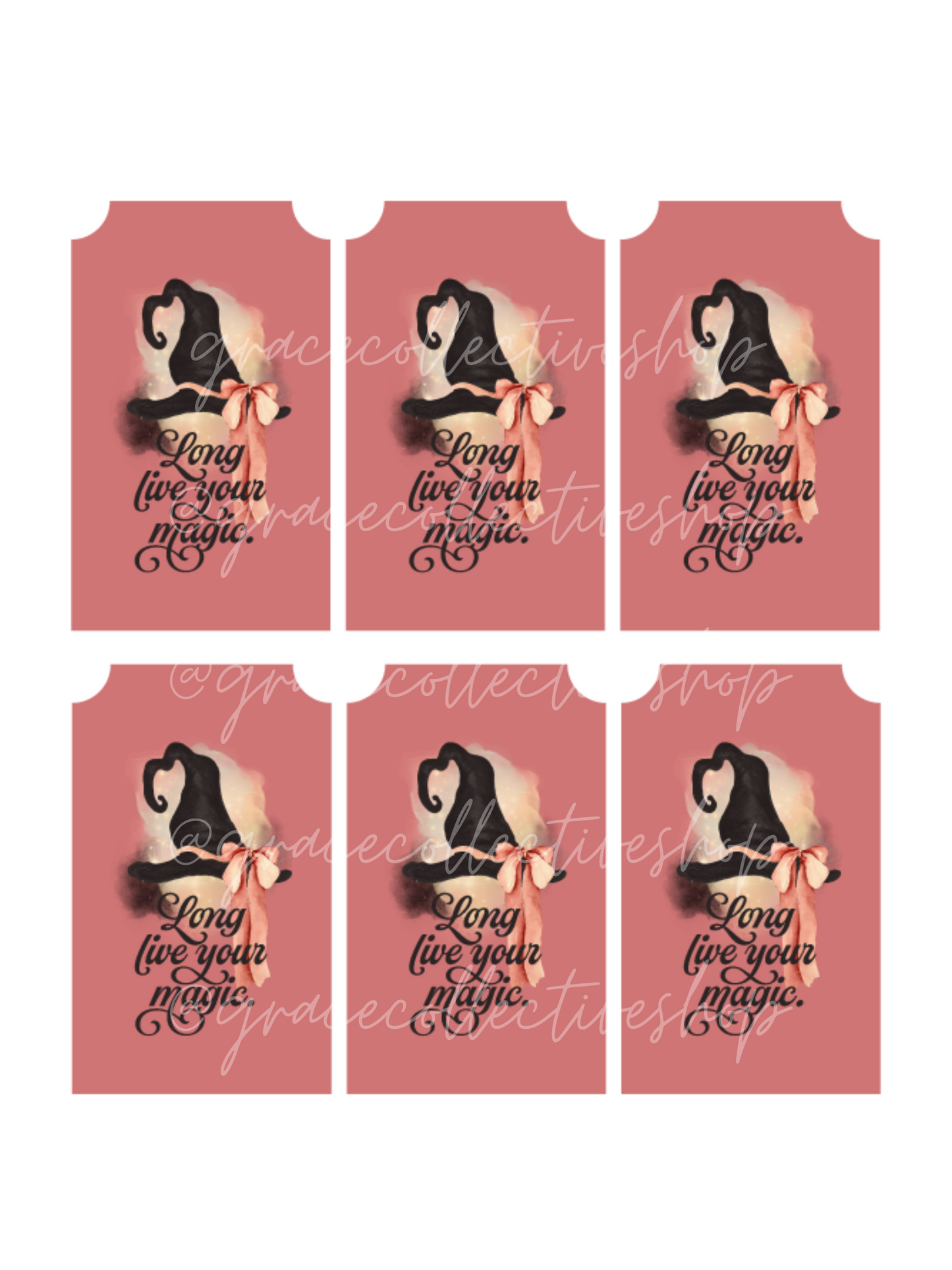 Mini set imprimible de romance vintage para Halloween