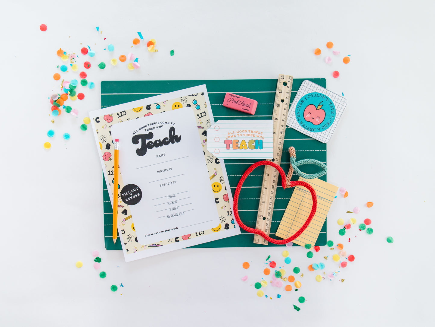 Bold Back to School | Printable Party Set