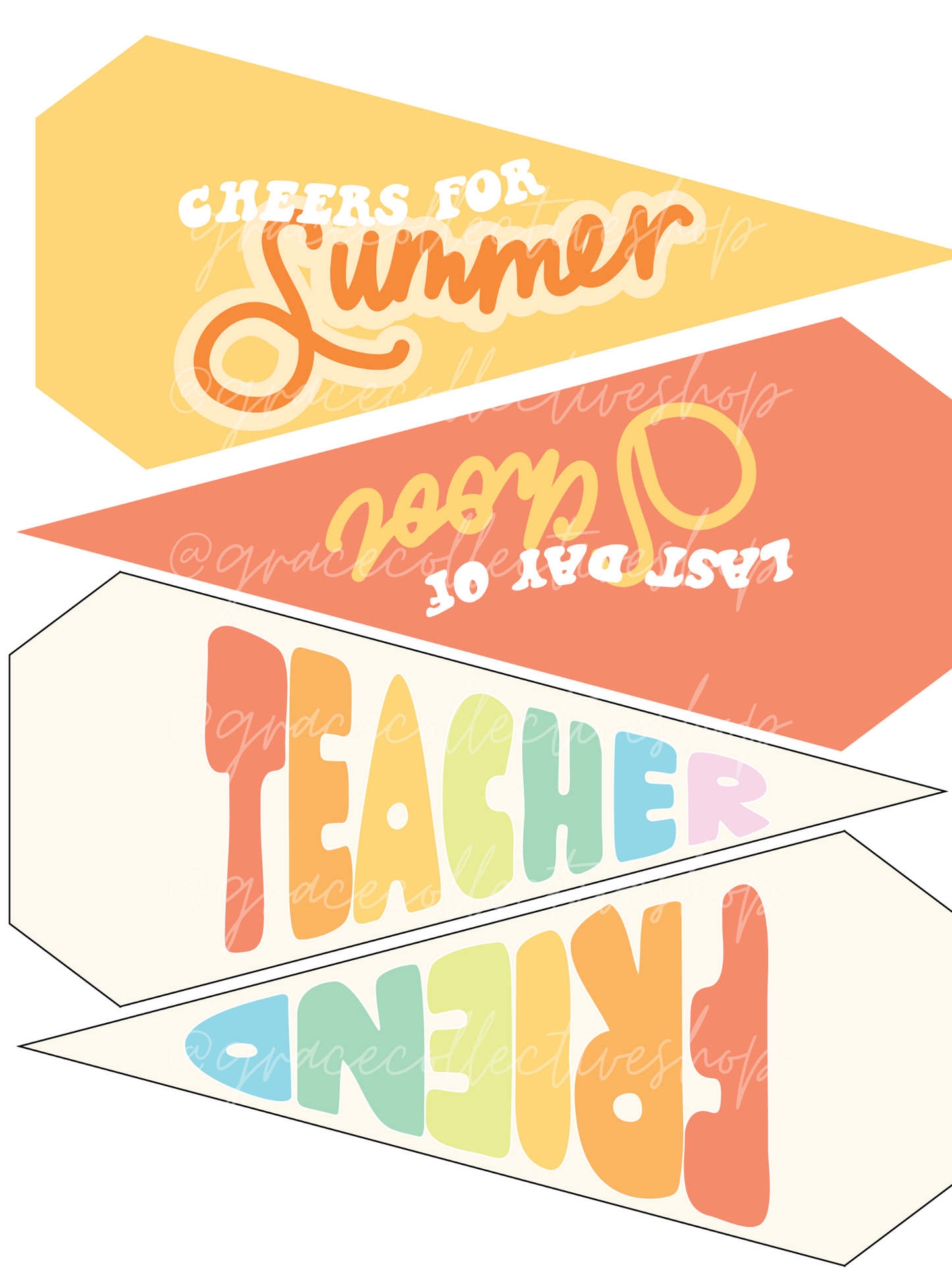 End of the School Year | Printable Party Set