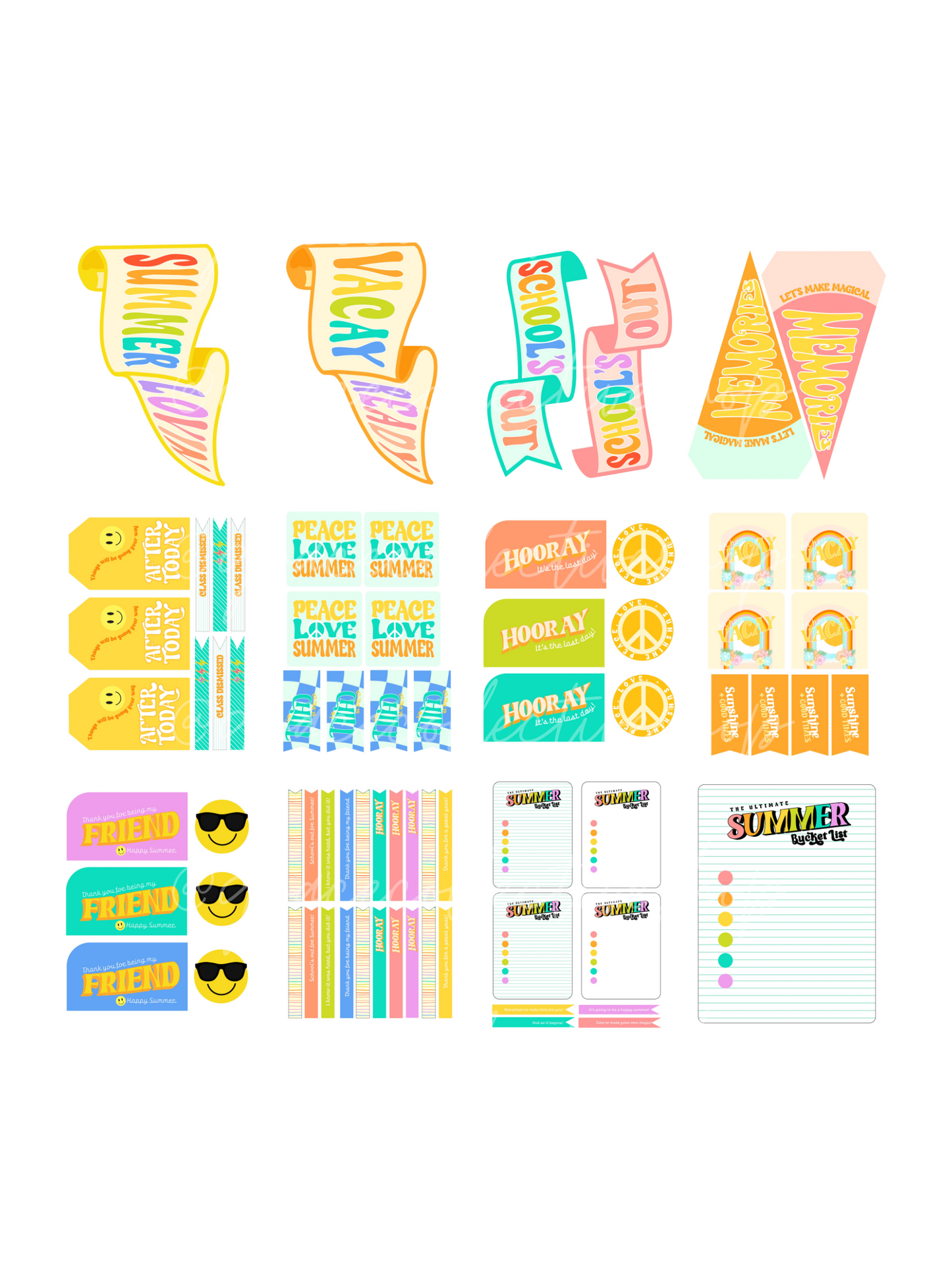 Summer Kickoff | Activity Set