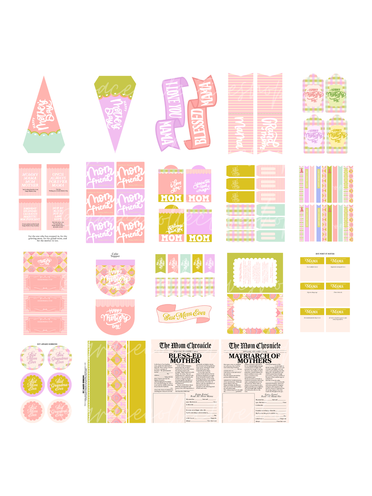 Mother's Day | For Every Mama Activity Set