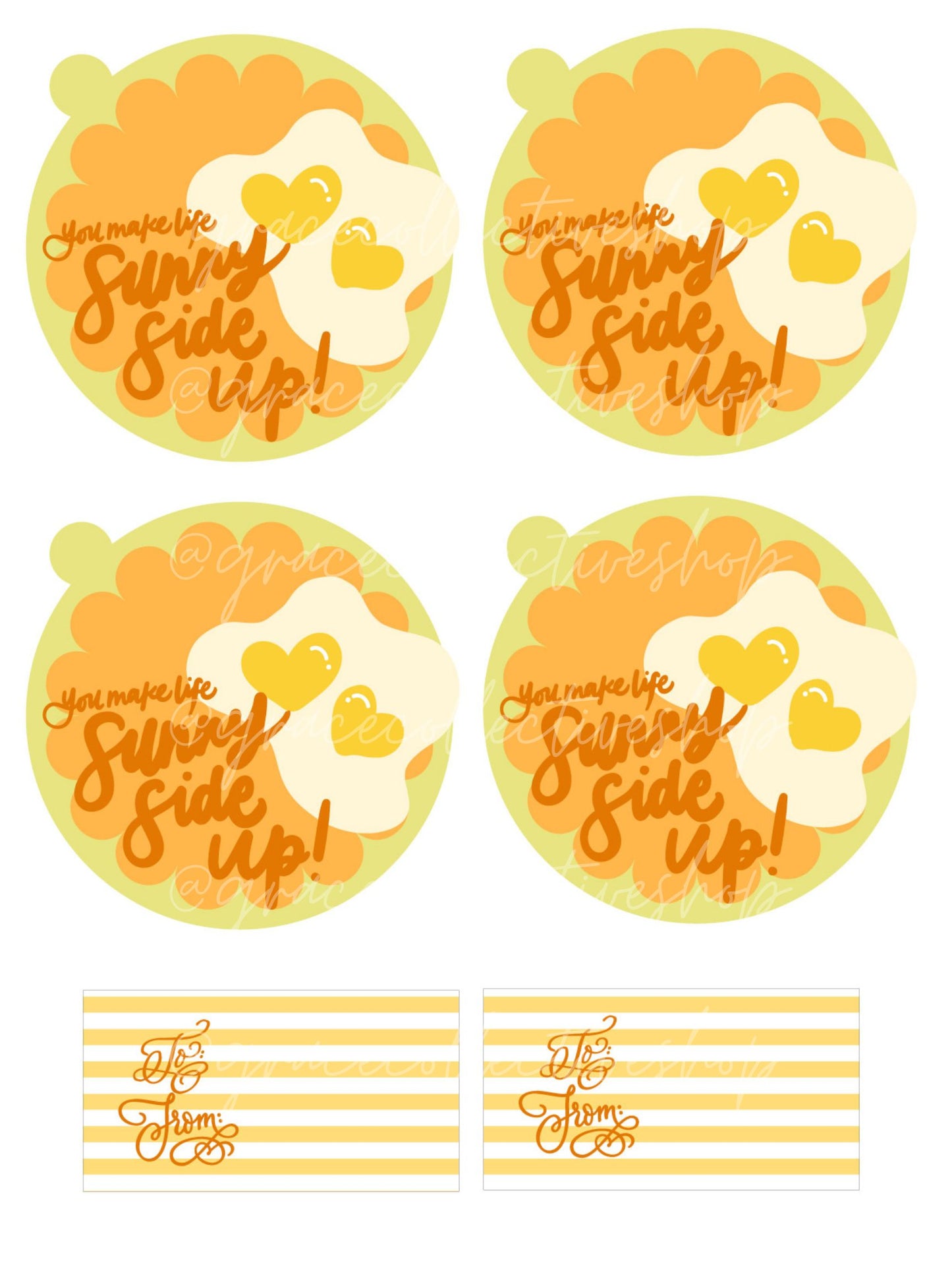 Easter Tags + Flags 24| Printable Set