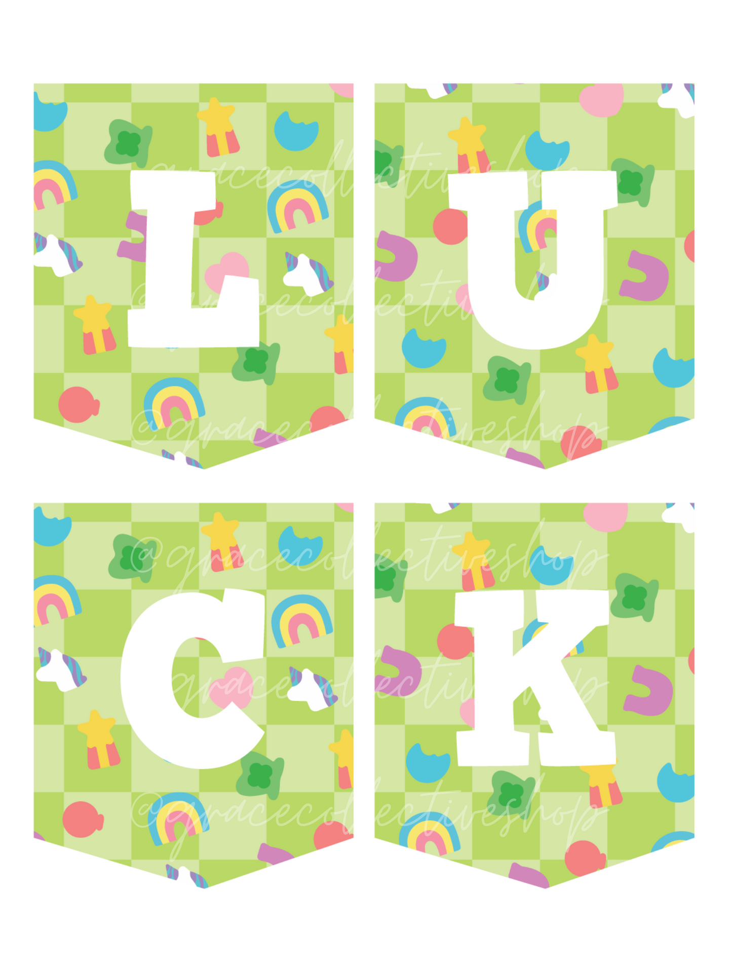 Lucky + Charmed | Printable Party Set