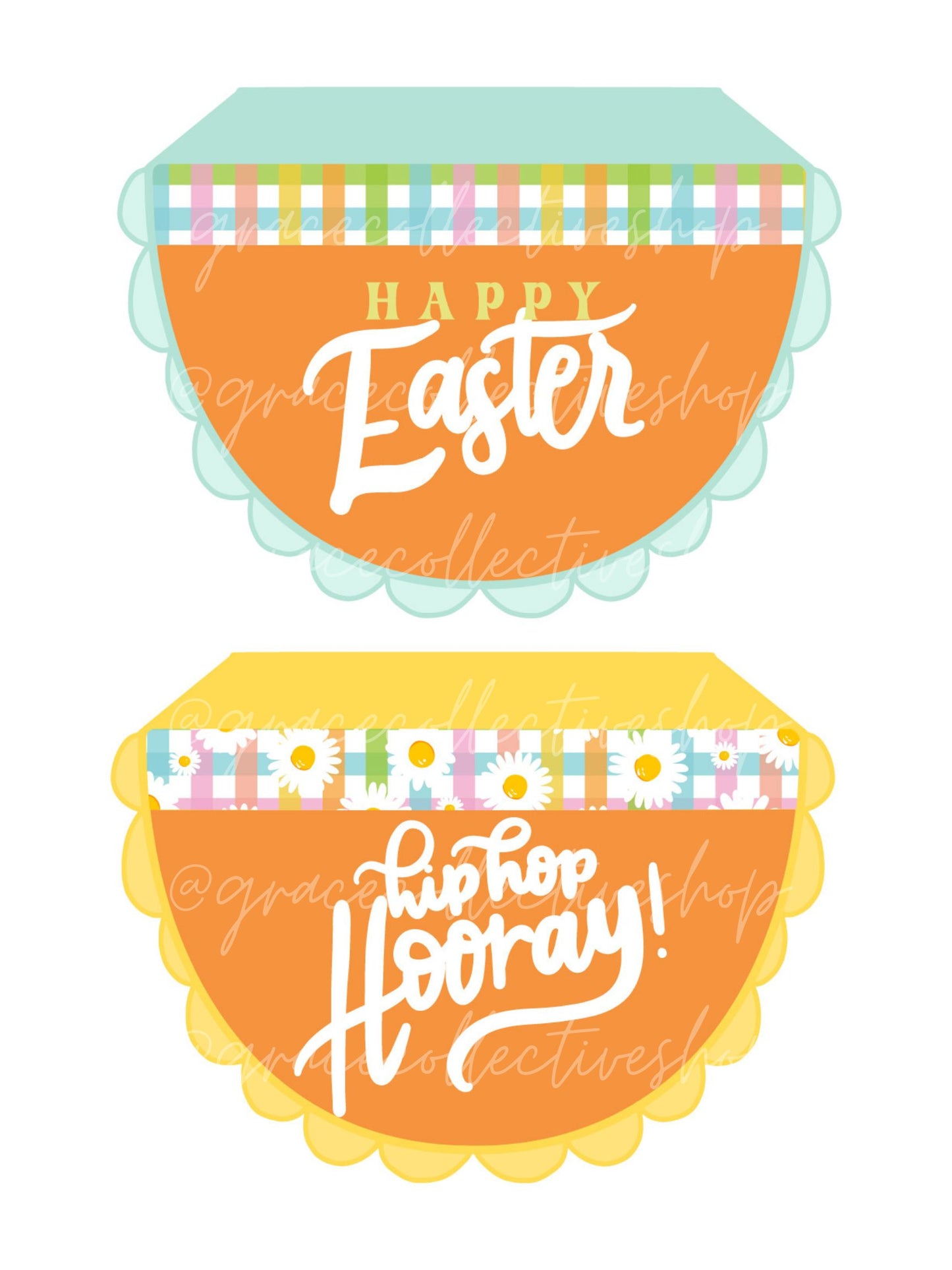 Easter Tags + Flags 24| Printable Set