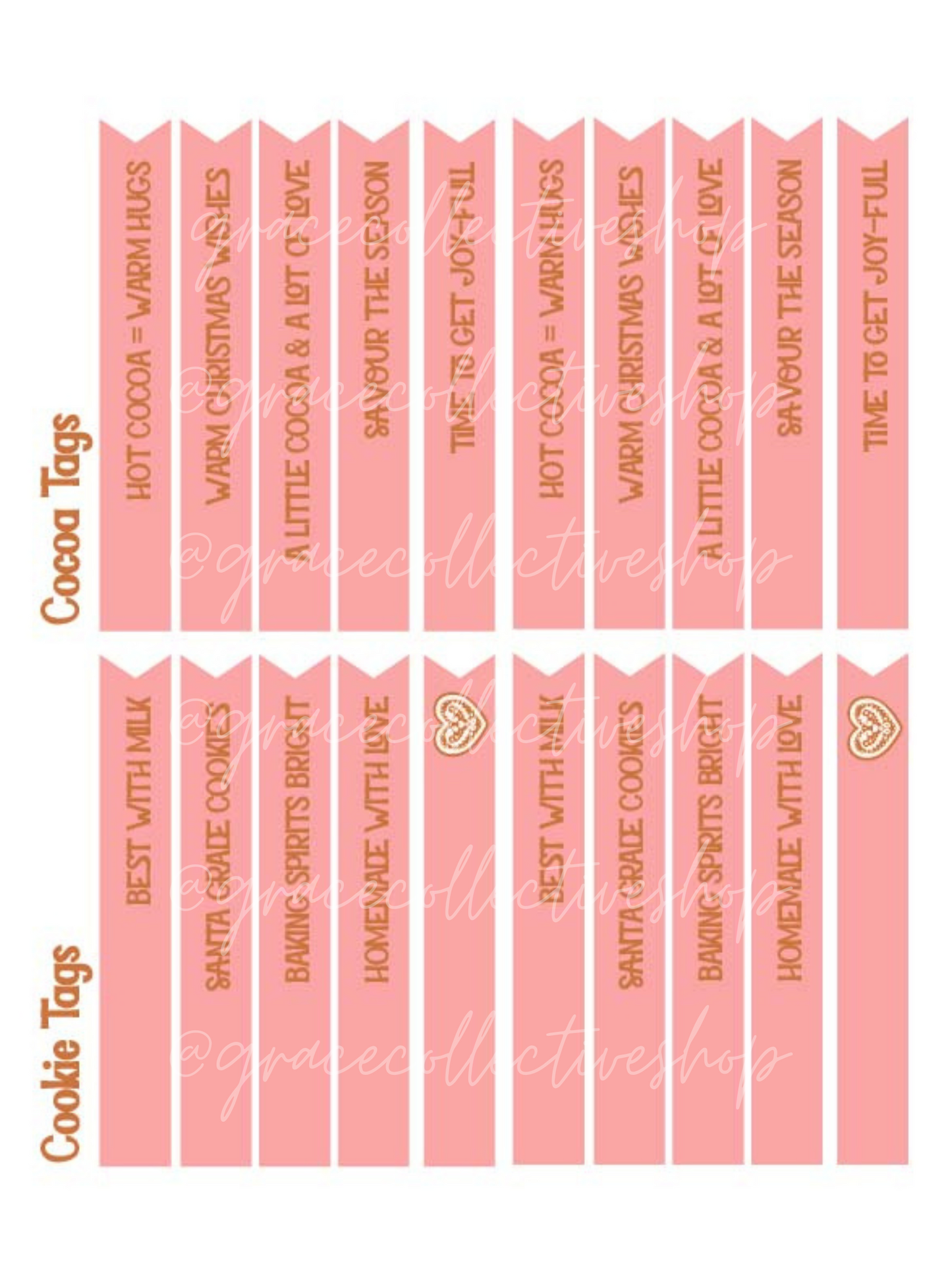 Merry + Bright | Christmas Printable Party Set