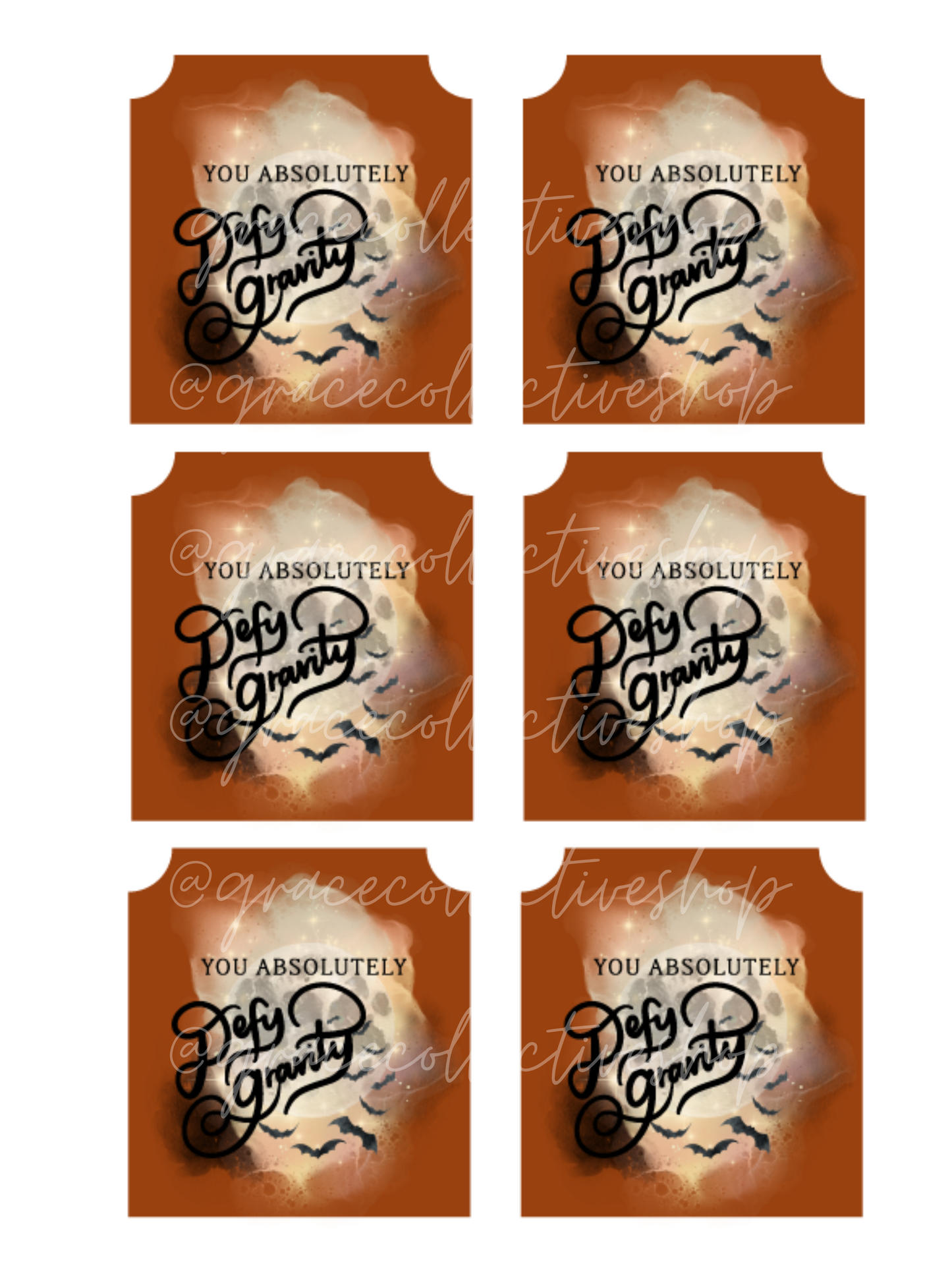 Mini set imprimible de romance vintage para Halloween