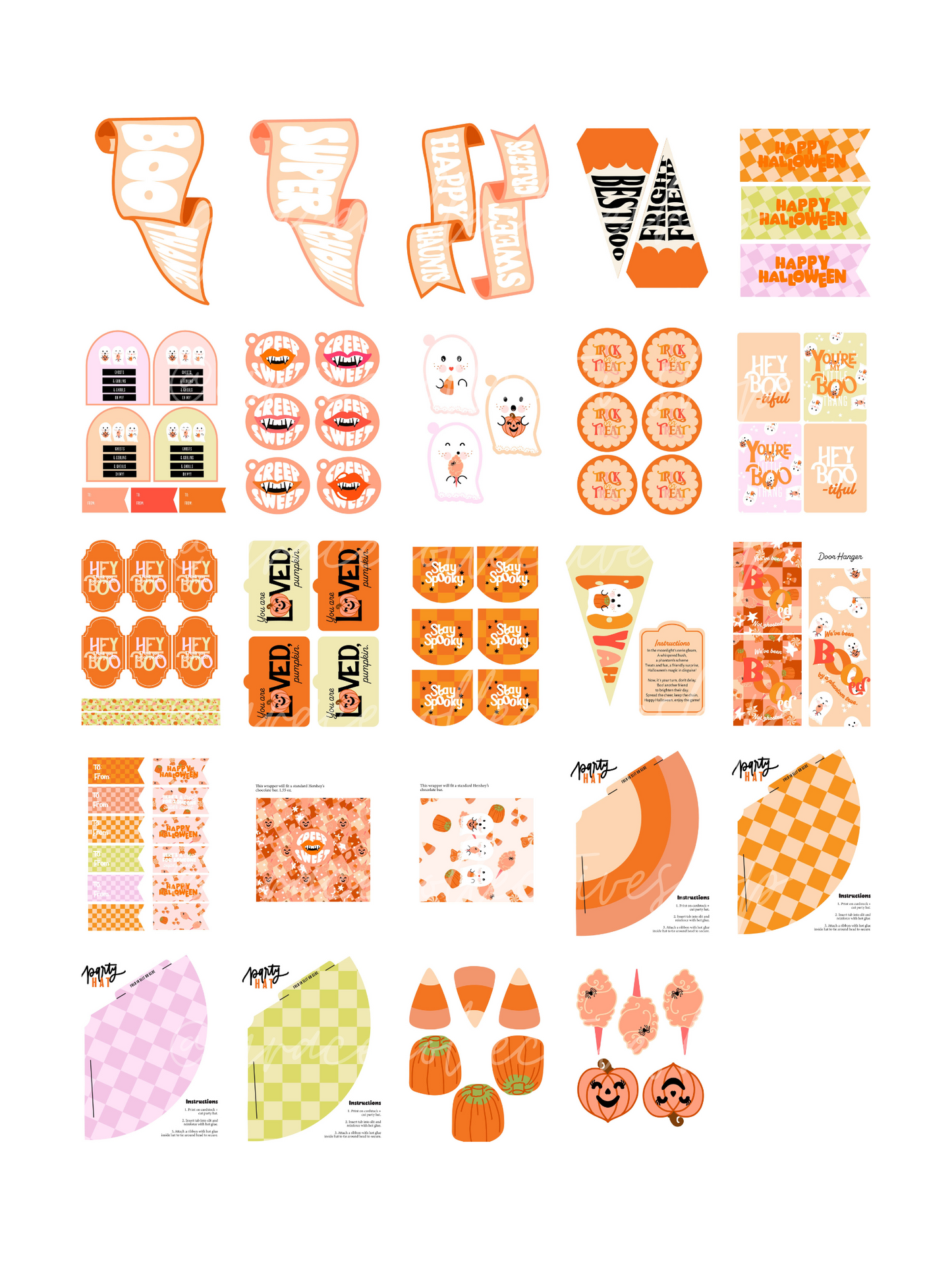 Creep Sweet | Printable Party Set