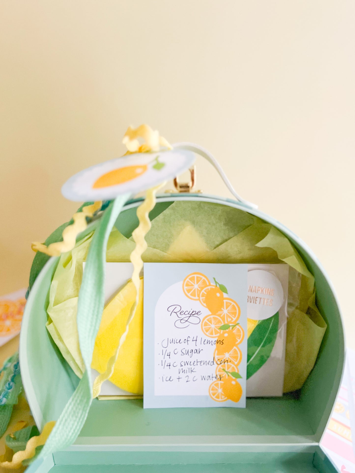 Summer Lemons | Mini Printable Set