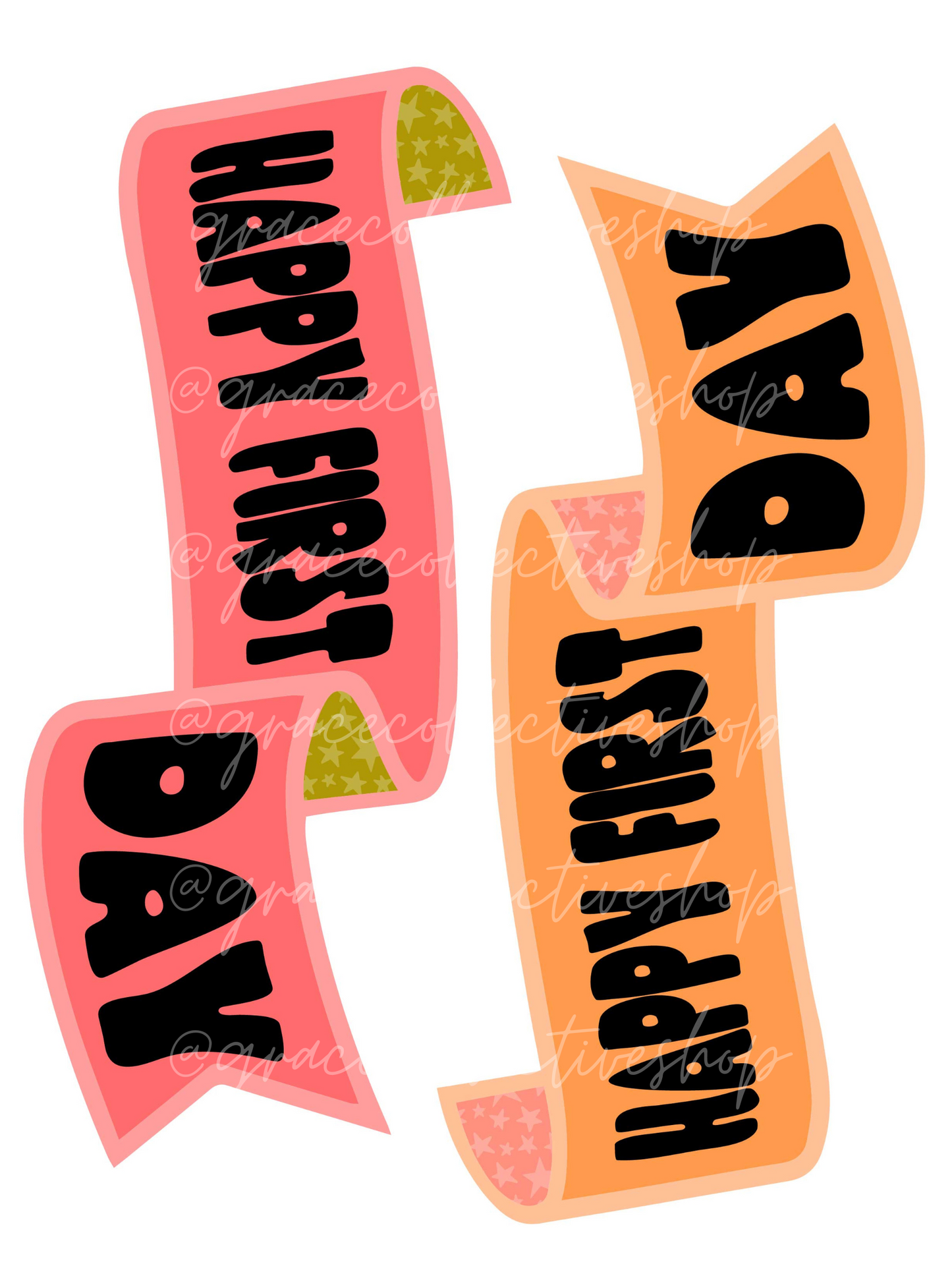 Bold Back to School | Printable Party Set