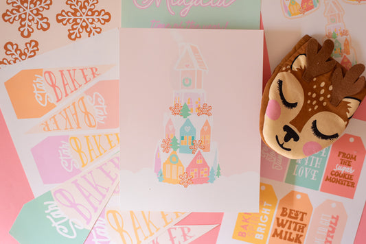 Pastel Gingerhouse Set | Activity Set