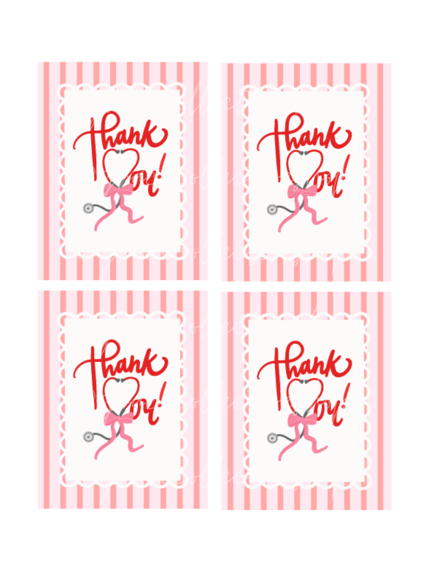 Nurse Appreciation | Printable Gift Tags and Pennant Flags