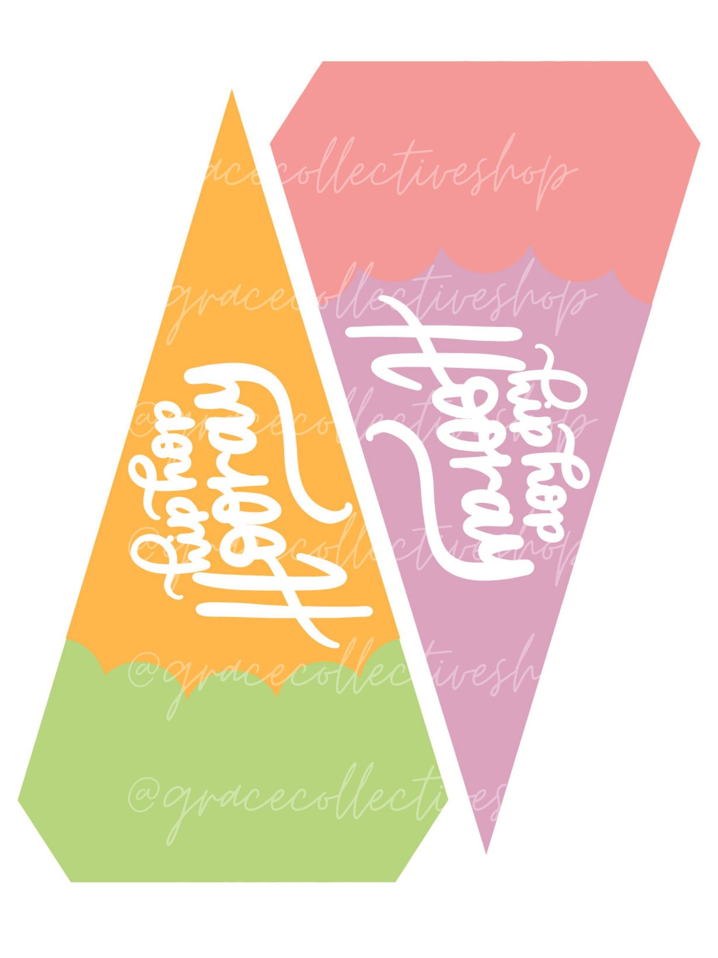 Easter Tags + Flags 24| Printable Set