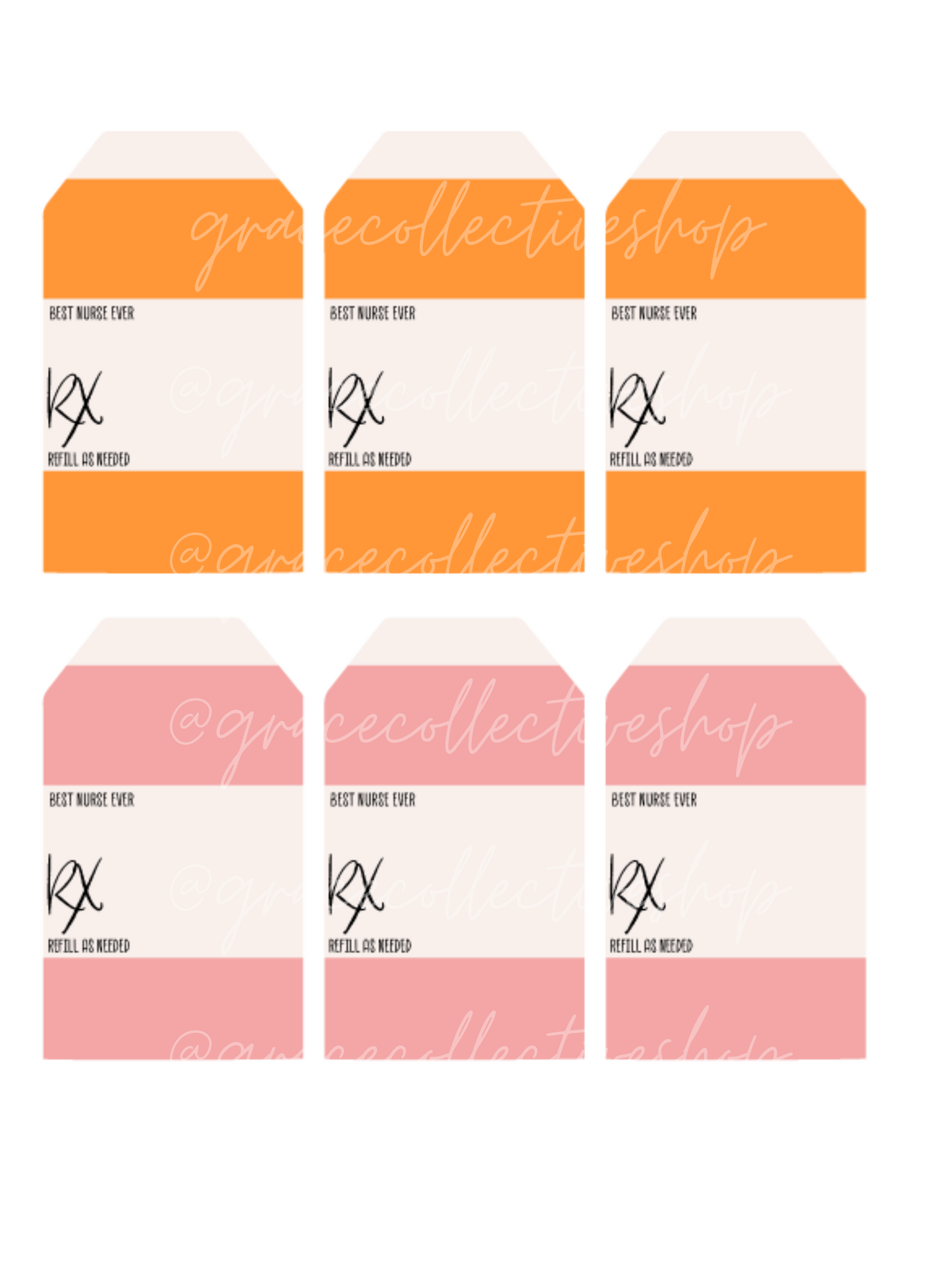 Nurse Appreciation | Printable Gift Tags and Pennant Flags