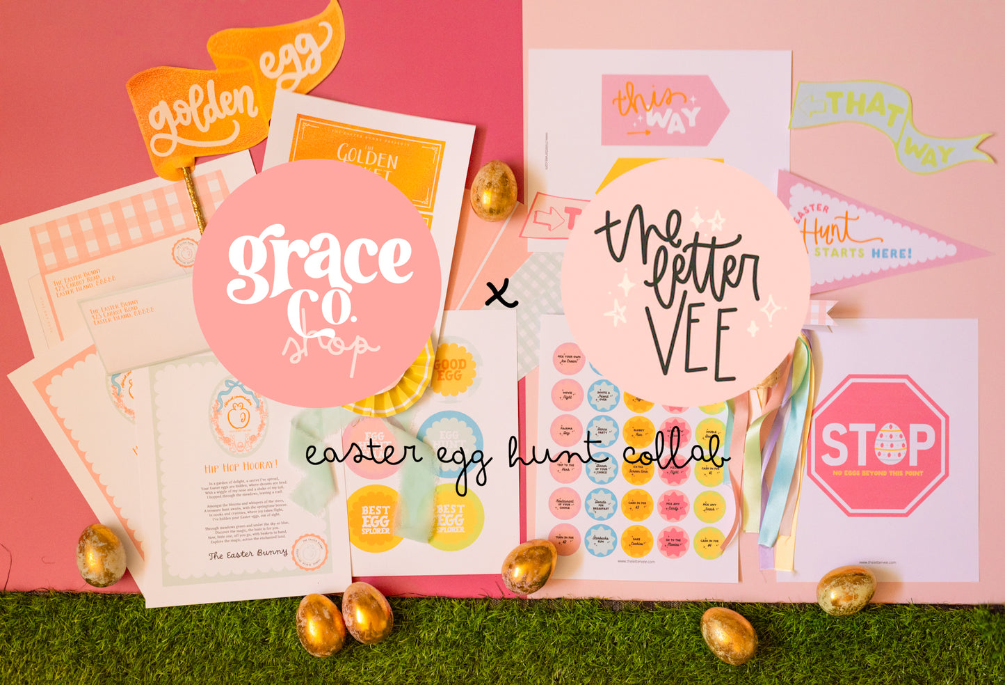 Búsqueda de huevos de Pascua | Colaboración GCS X Letter V (parte 1 de 2)