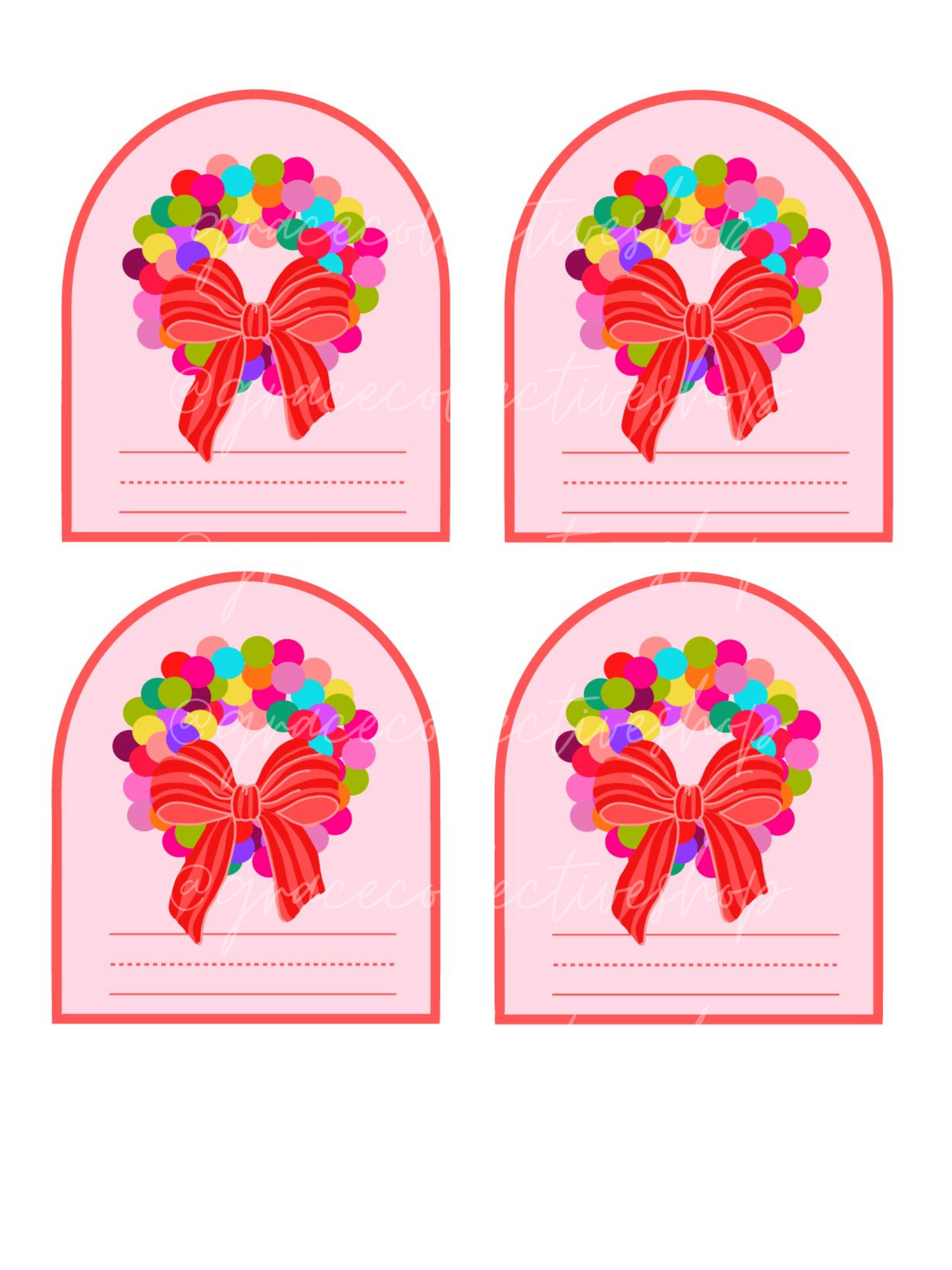 Merry Teachmas Christmas Tags for Teachers and Staff | Printable Set