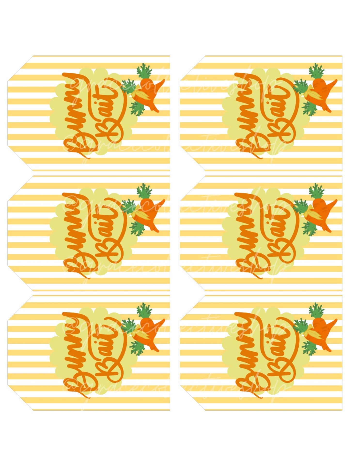 Easter Tags + Flags 24| Printable Set