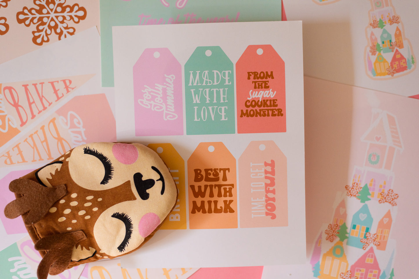 Pastel Gingerhouse Set | Activity Set
