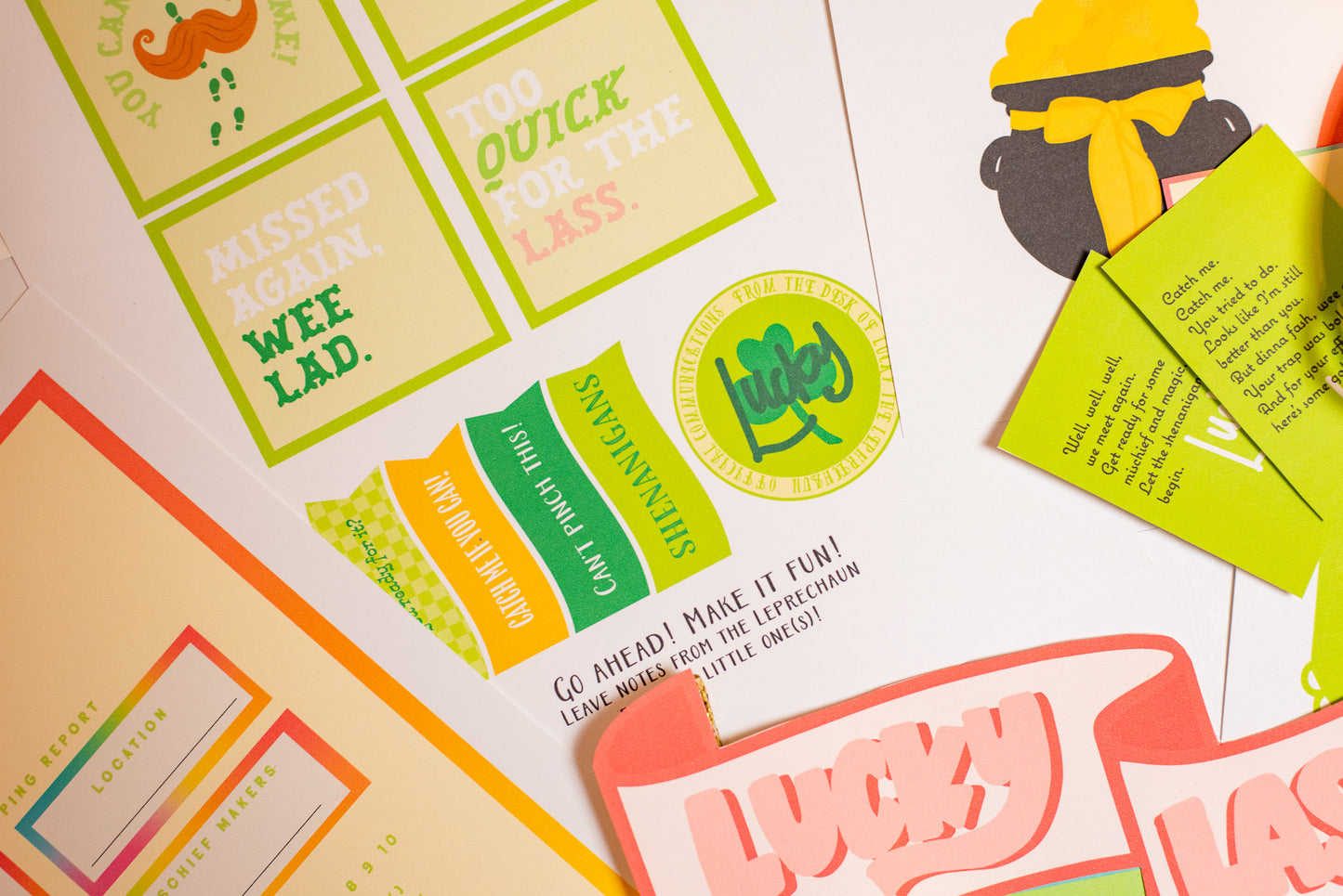 Leprechaun Trap Printable | Activity Set