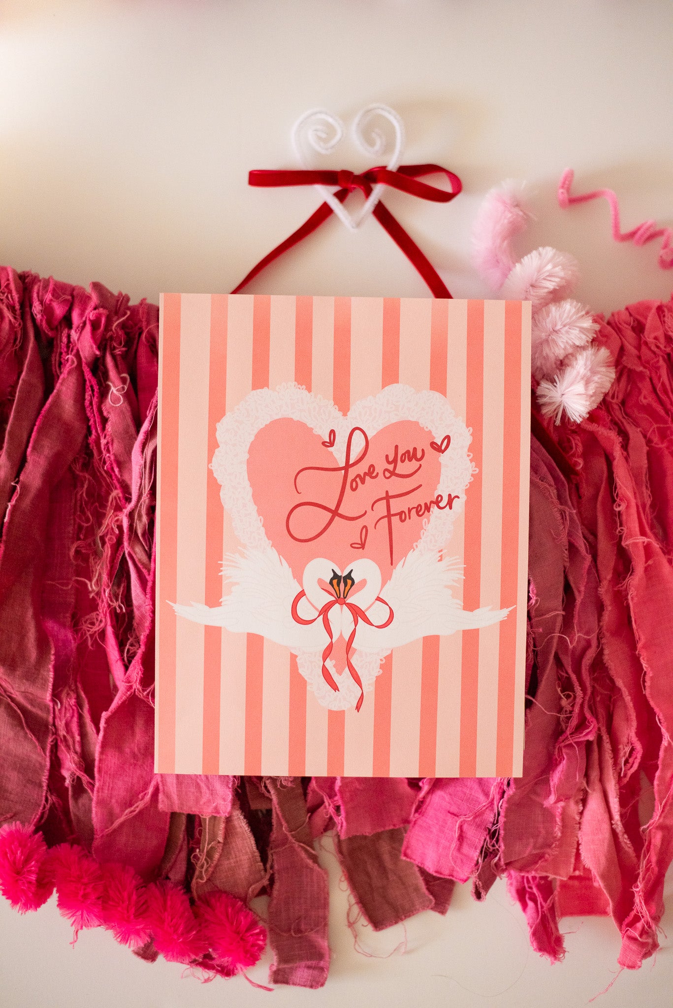 Love You Forever | Valentine Printable Art