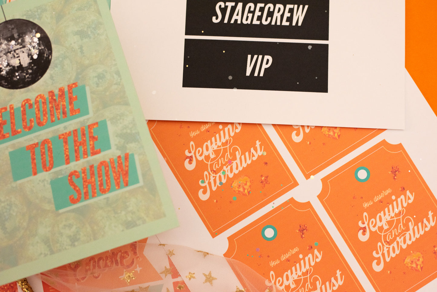 Welcome to the Show, girl! | Mini Printable Set