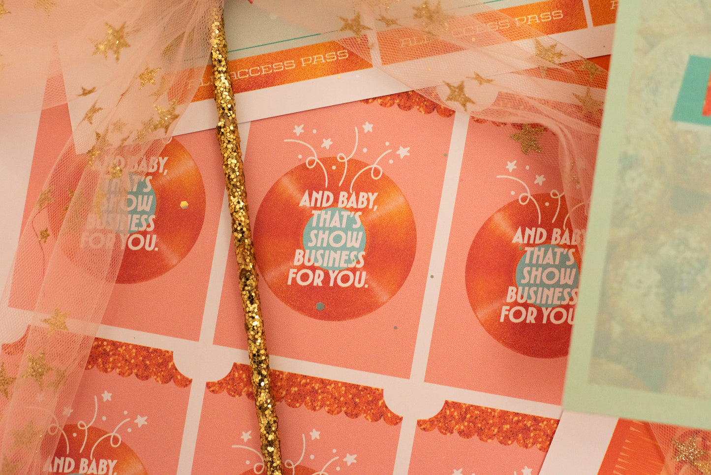 Welcome to the Show, girl! | Mini Printable Set