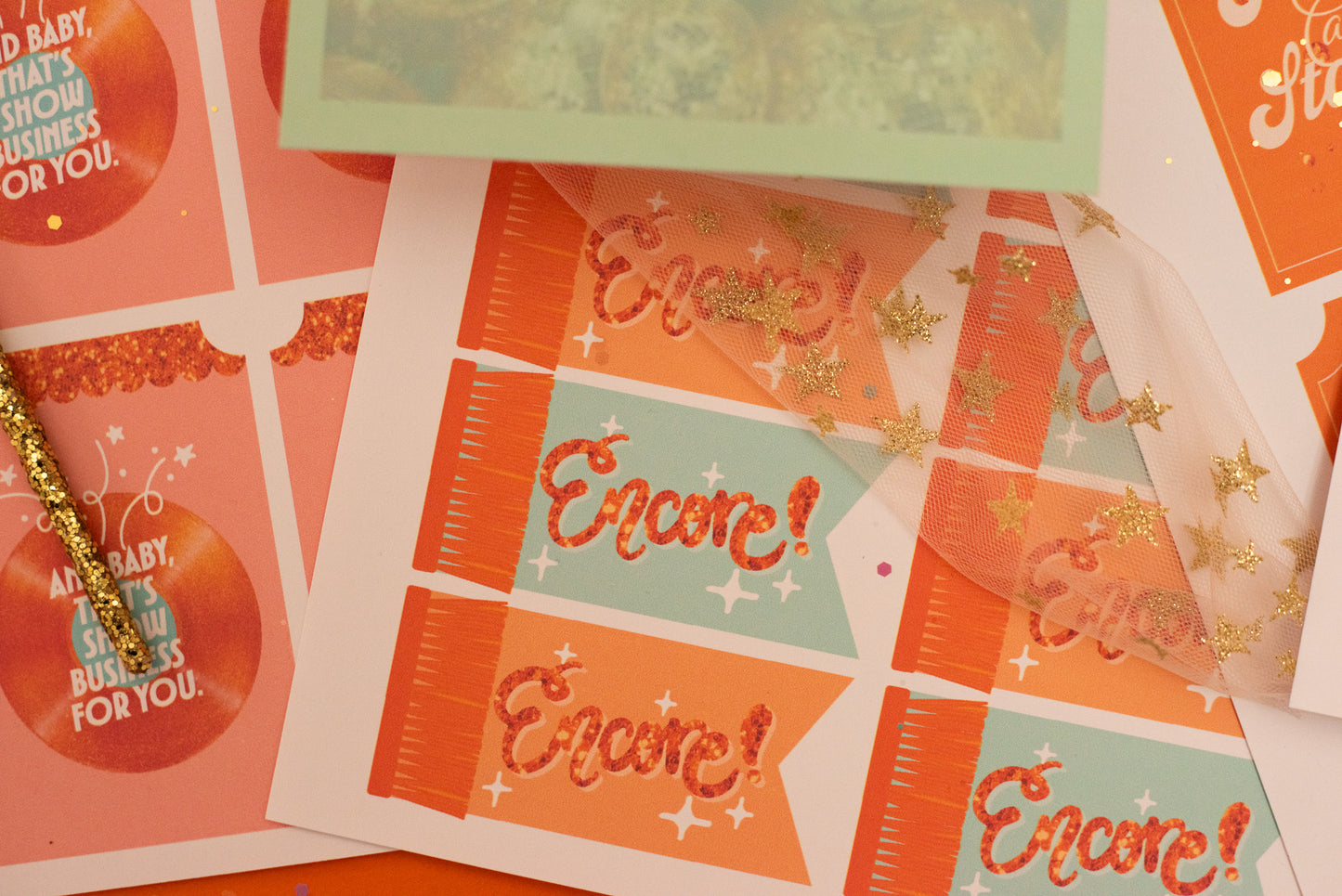 Welcome to the Show, girl! | Mini Printable Set