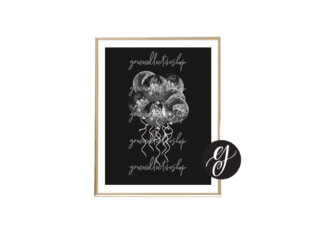 Disco Balloons | Art Print