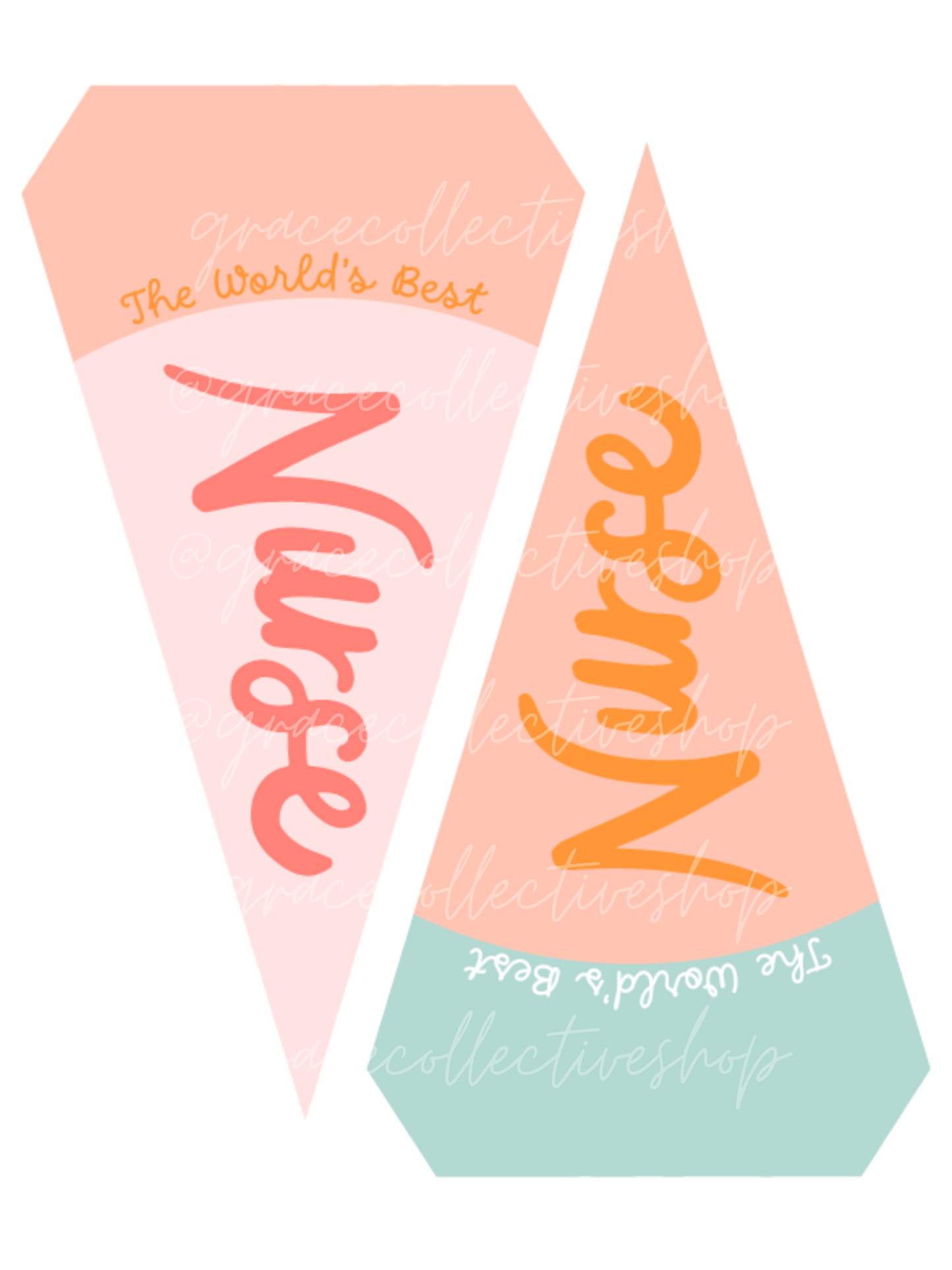 Nurse Appreciation | Printable Gift Tags and Pennant Flags