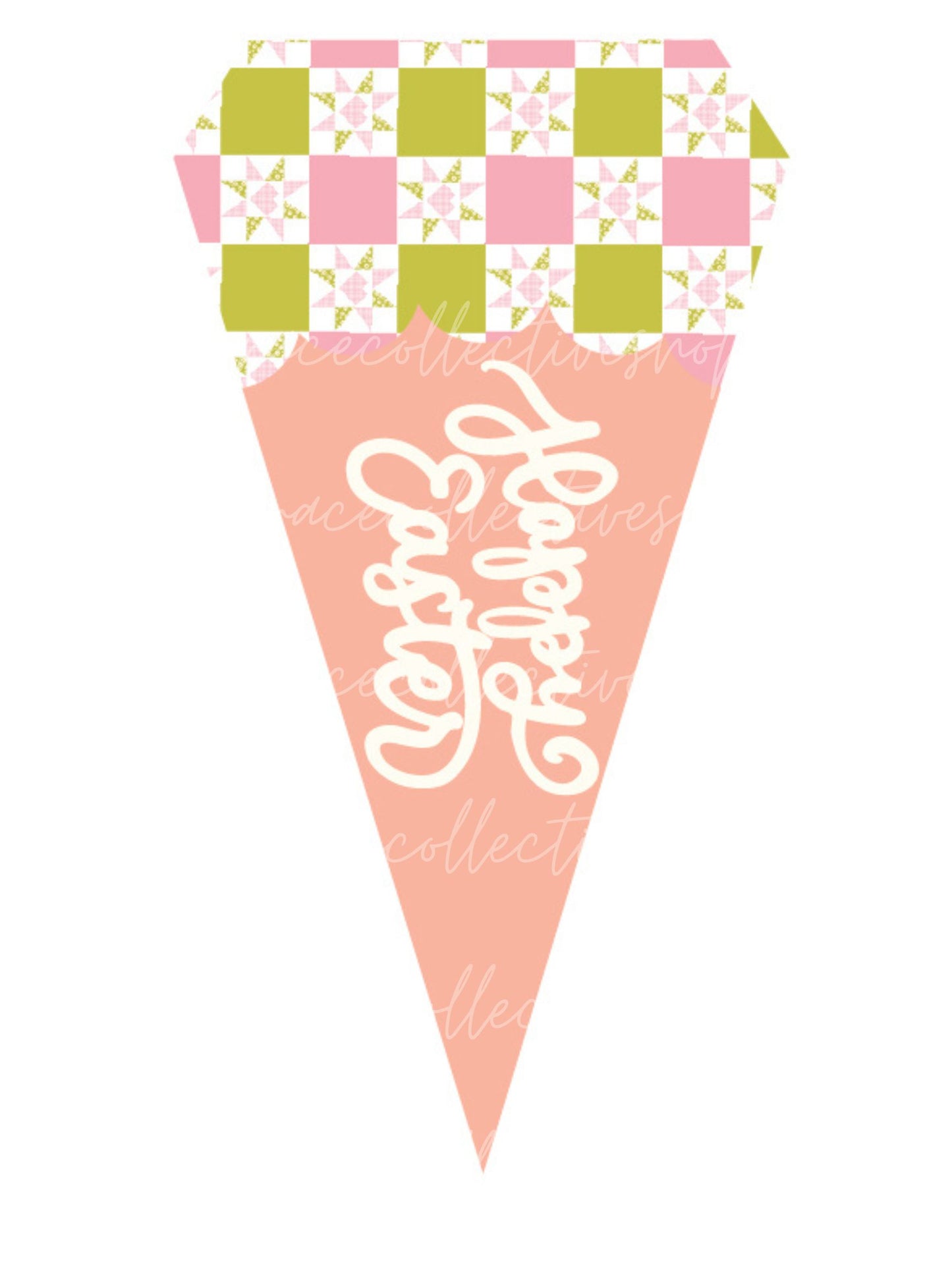Easter Cottage Tags + Pennant Flags 25 | Printable Set