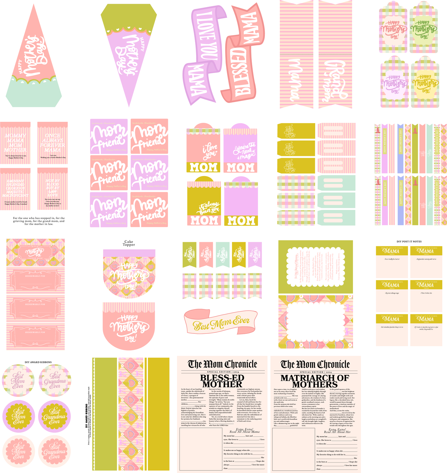 Mother's Day | For Every Mama Activity Set