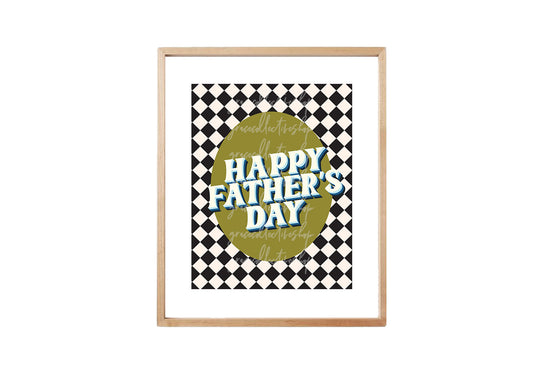 Feliz día del padre | Arte imprimible