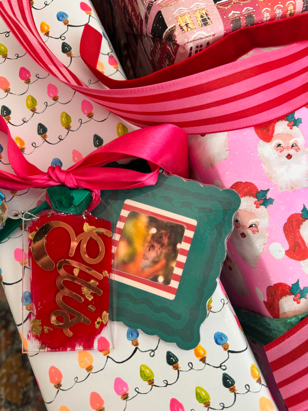 Cozy Cottage Christmas | Printable Gift Tags & Pennant Flags Set β Instant Download