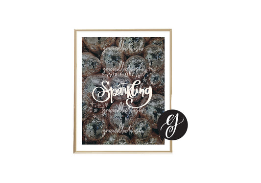 Sparkling Night | Art Print