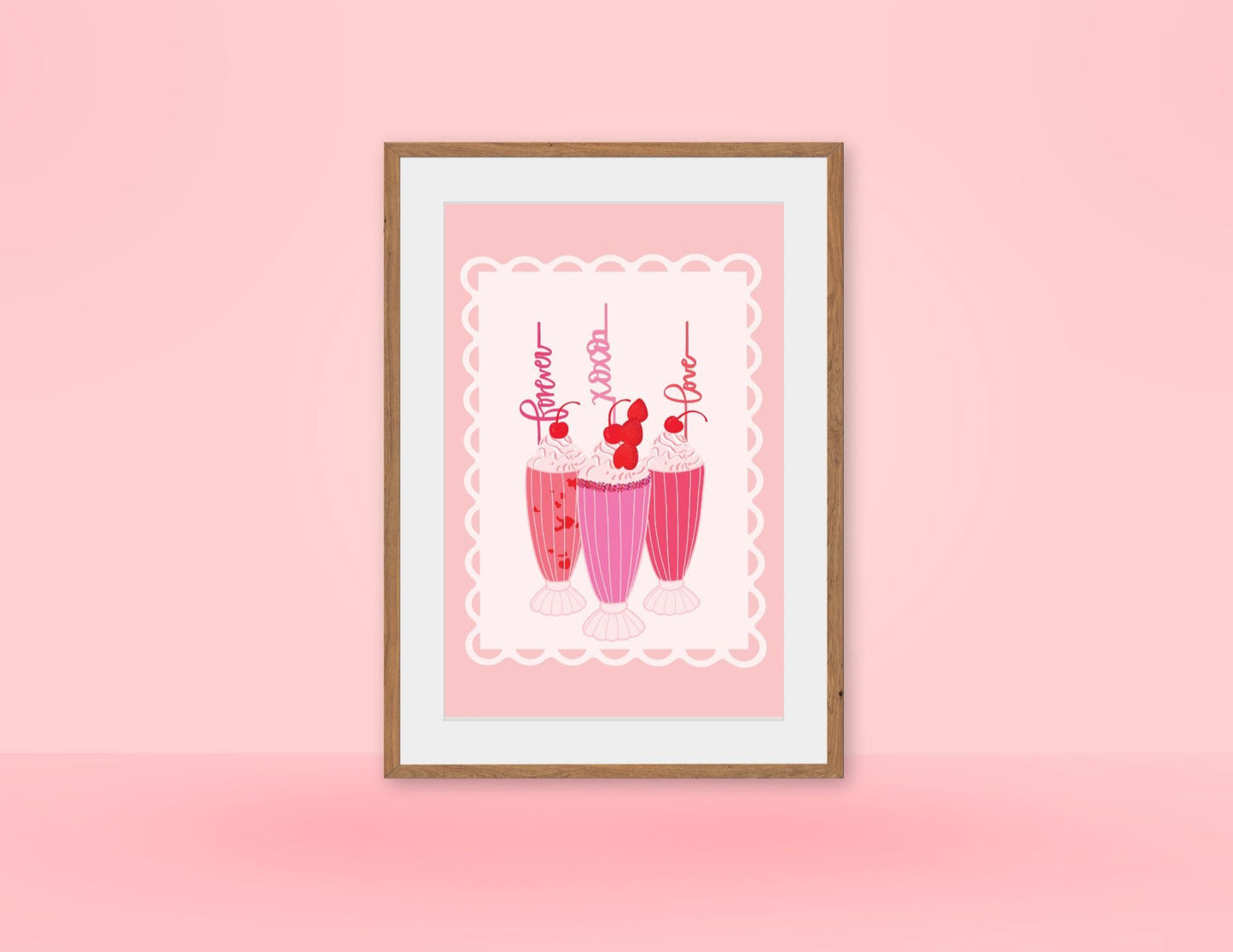 Love-shakes | Valentine Printable Art